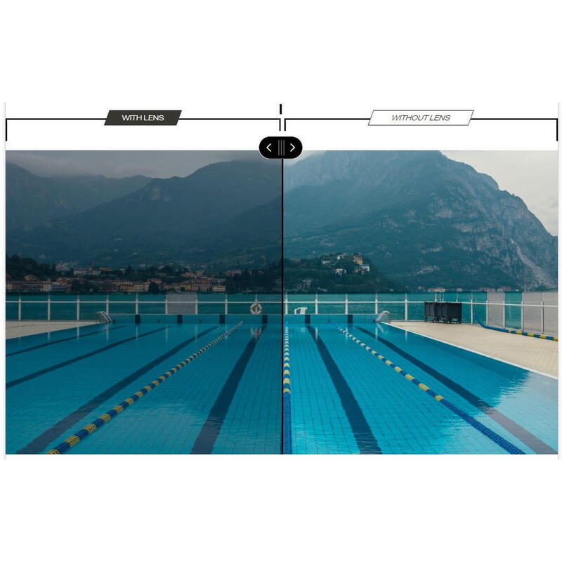 Okulary pływackie Aqua Sphere Kayenne Compact Fit przyciemniane