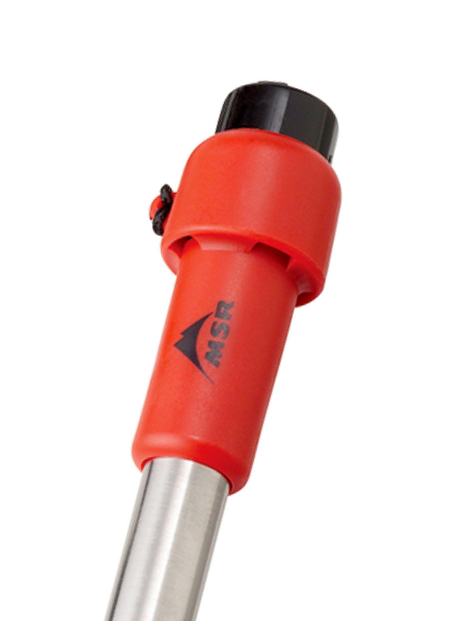 Allumeur piézo MSR 06930 rouge compact léger avec tube protecteur 2/2