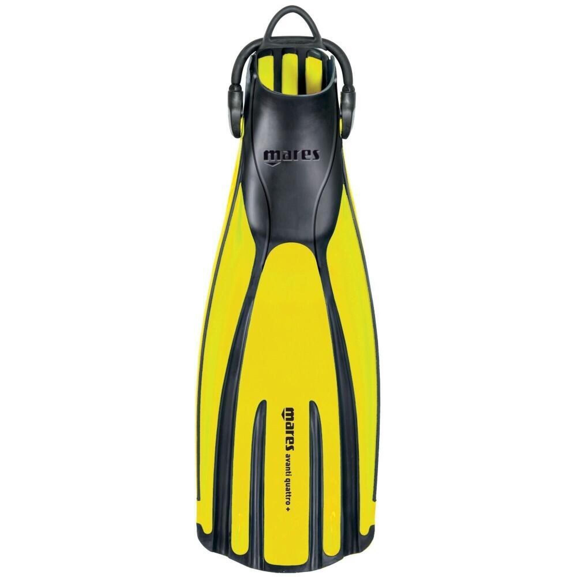 Labe SCUBA Mares - AVANTI QUATTRO, Lime, S