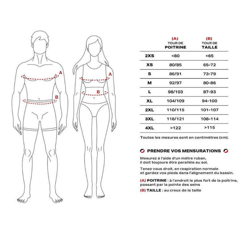 Sous-vêtement sport manches longues unisexe P-DRY