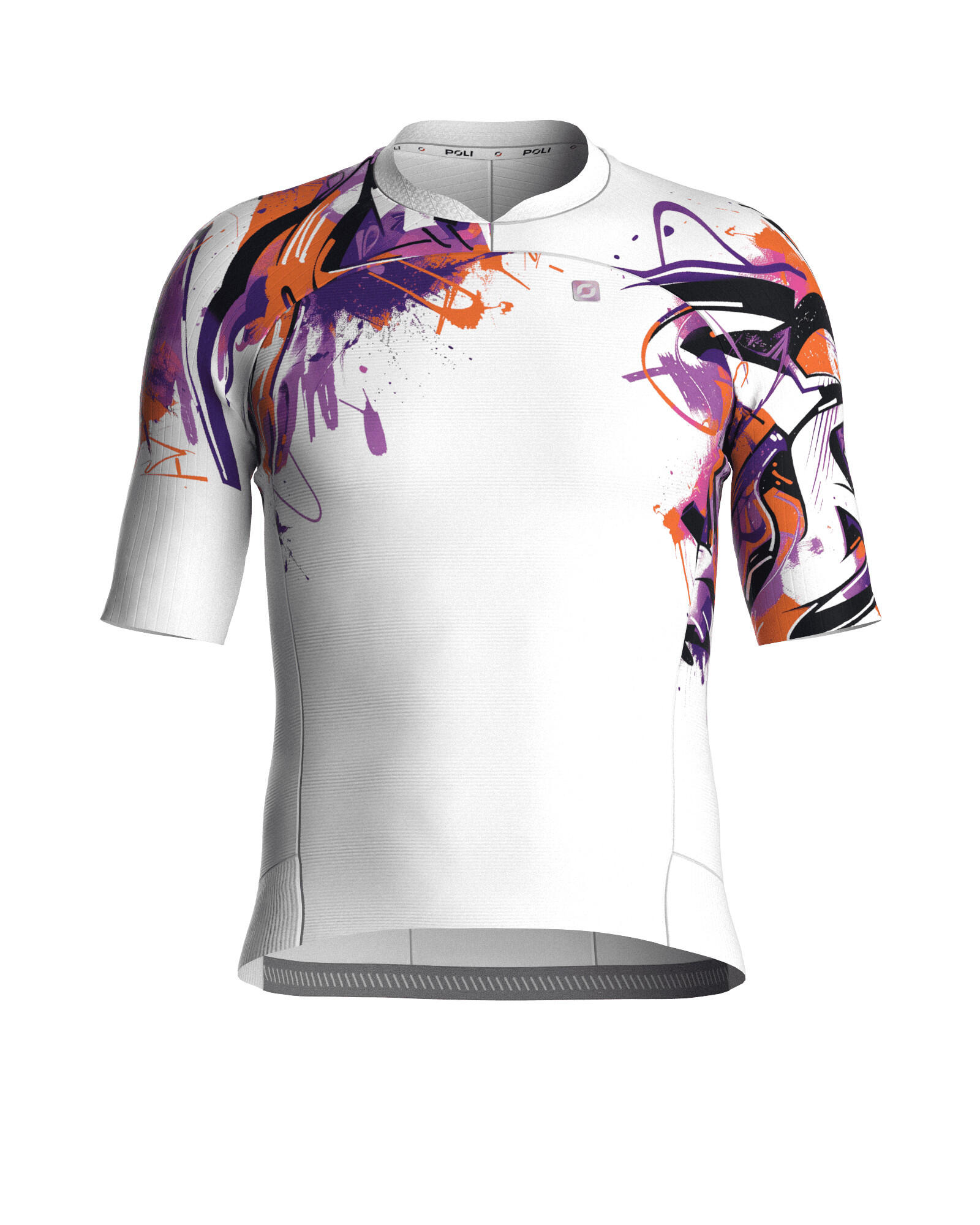 POLI Camisola de ciclismo premium sem fecho unissexo – FRESK