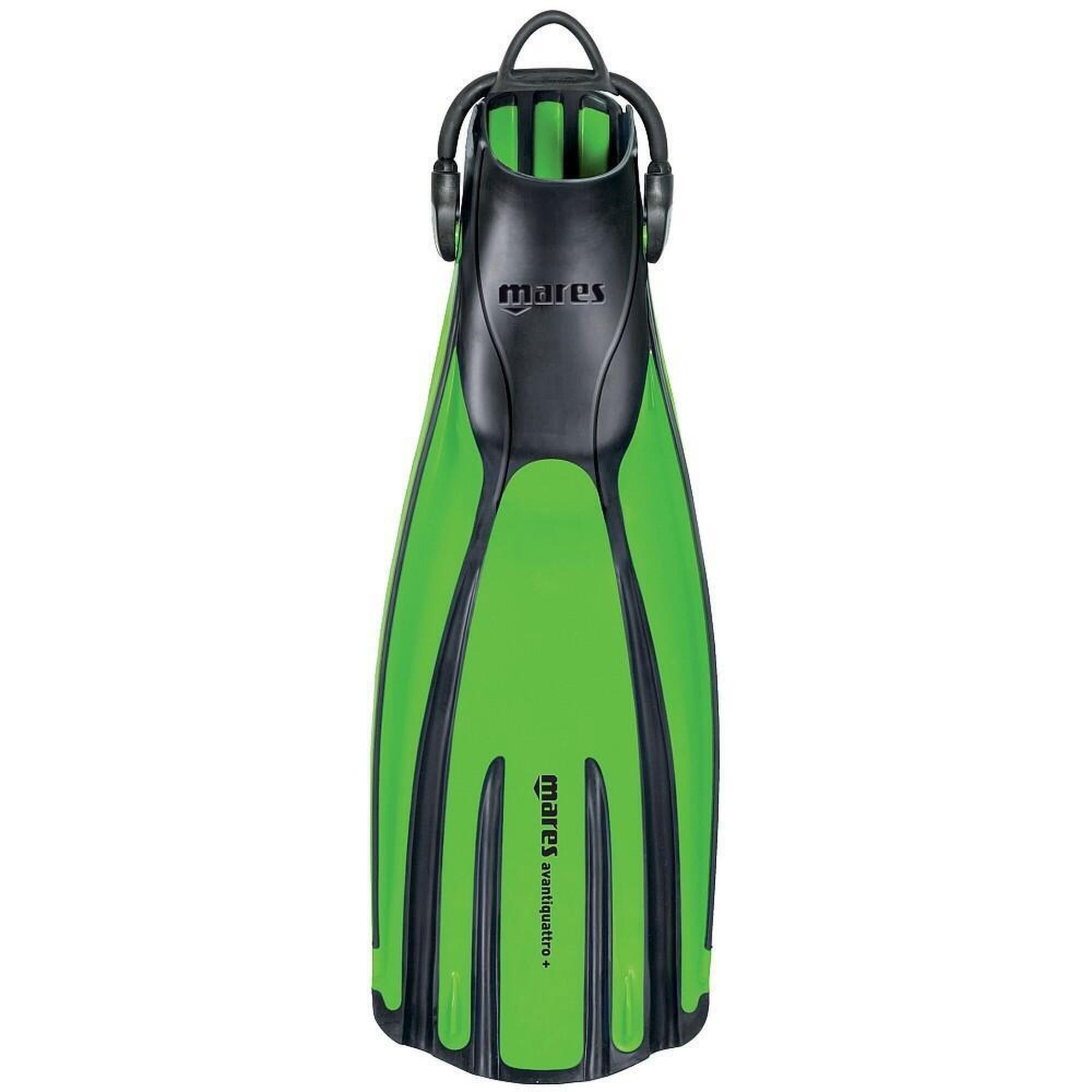Labe SCUBA Mares - AVANTI QUATTRO, Negru, M-L