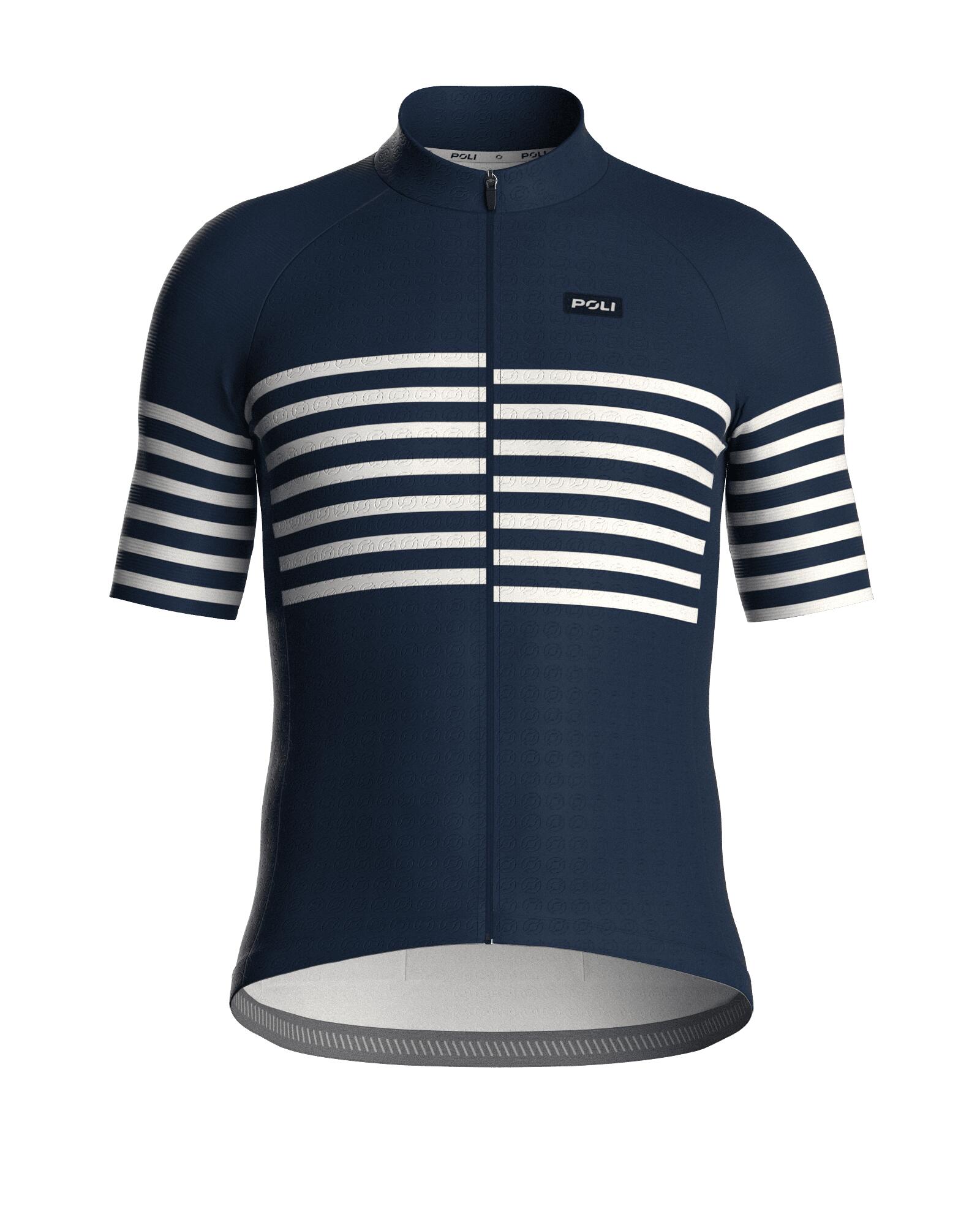 POLI Camisola de ciclismo ajustado unissexo – LINEA
