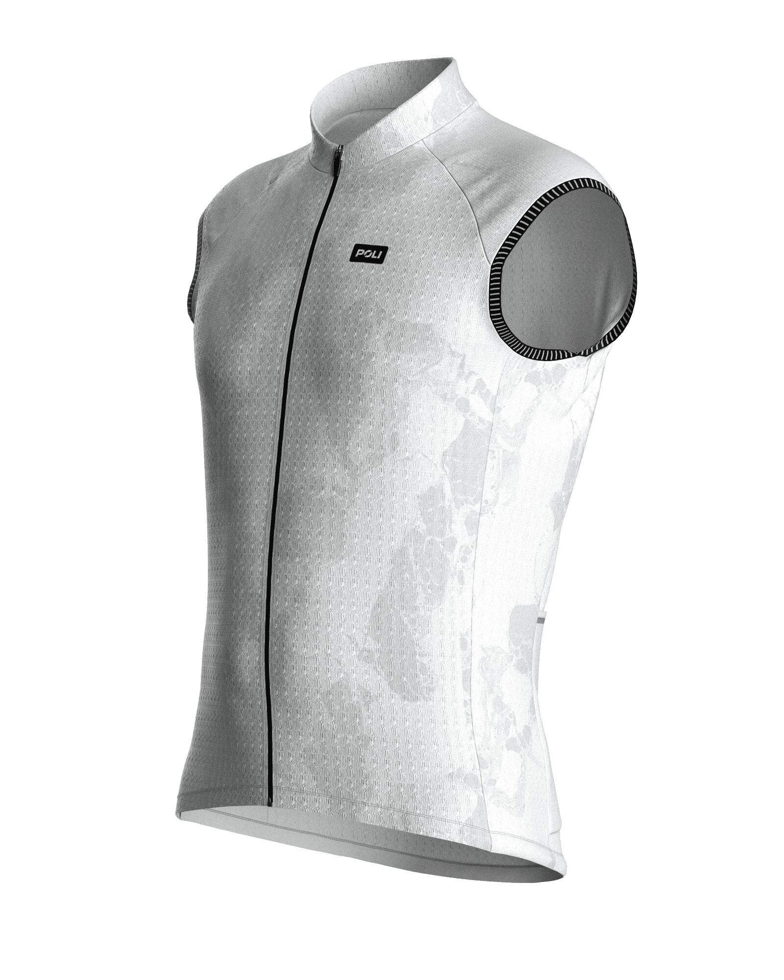 Maillot cyclisme sans manches unisexe - CARRARE 4/6
