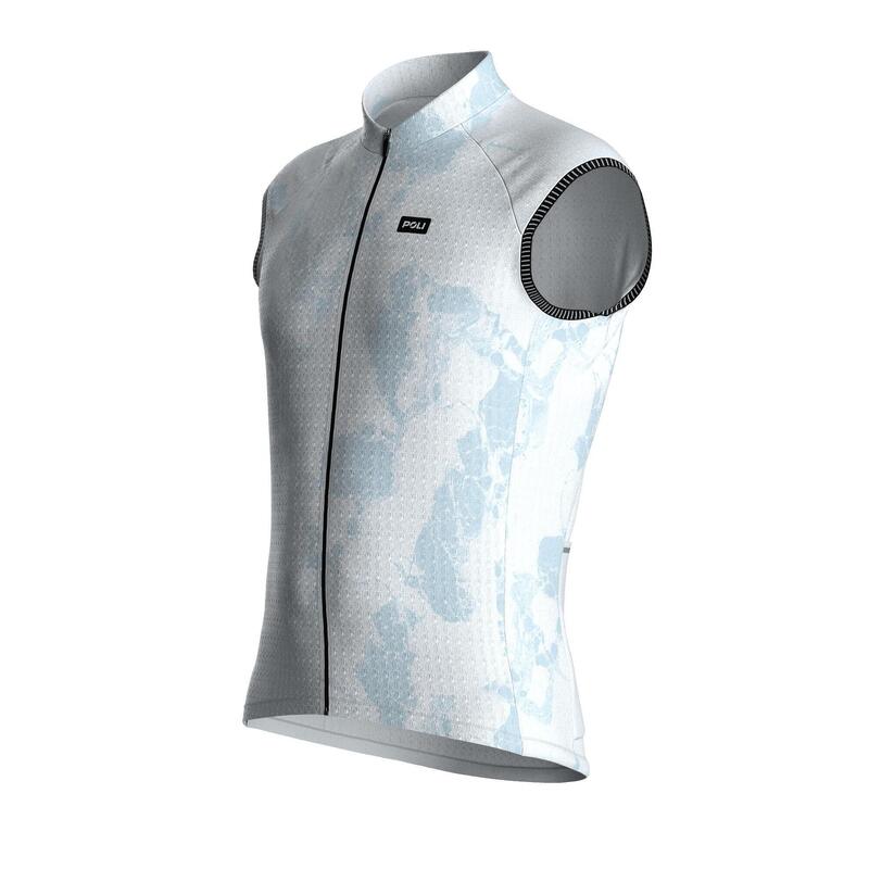 Maillot cyclisme sans manches unisexe - CARRARE
