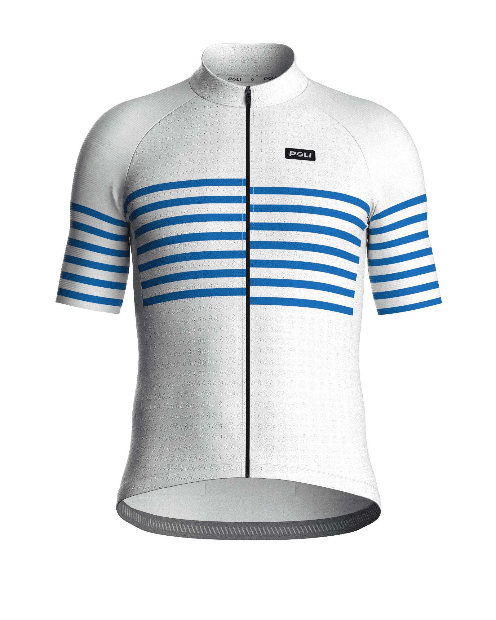 POLI Camisola de ciclismo ajustado unissexo – LINEA