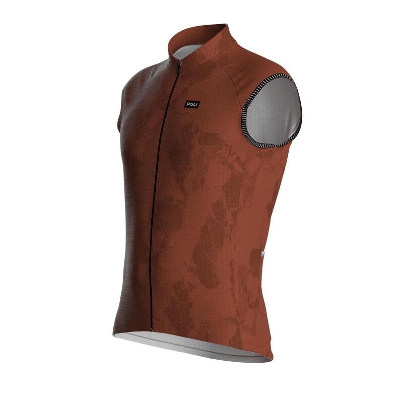 Maillot cyclisme sans manches unisexe - CARRARE