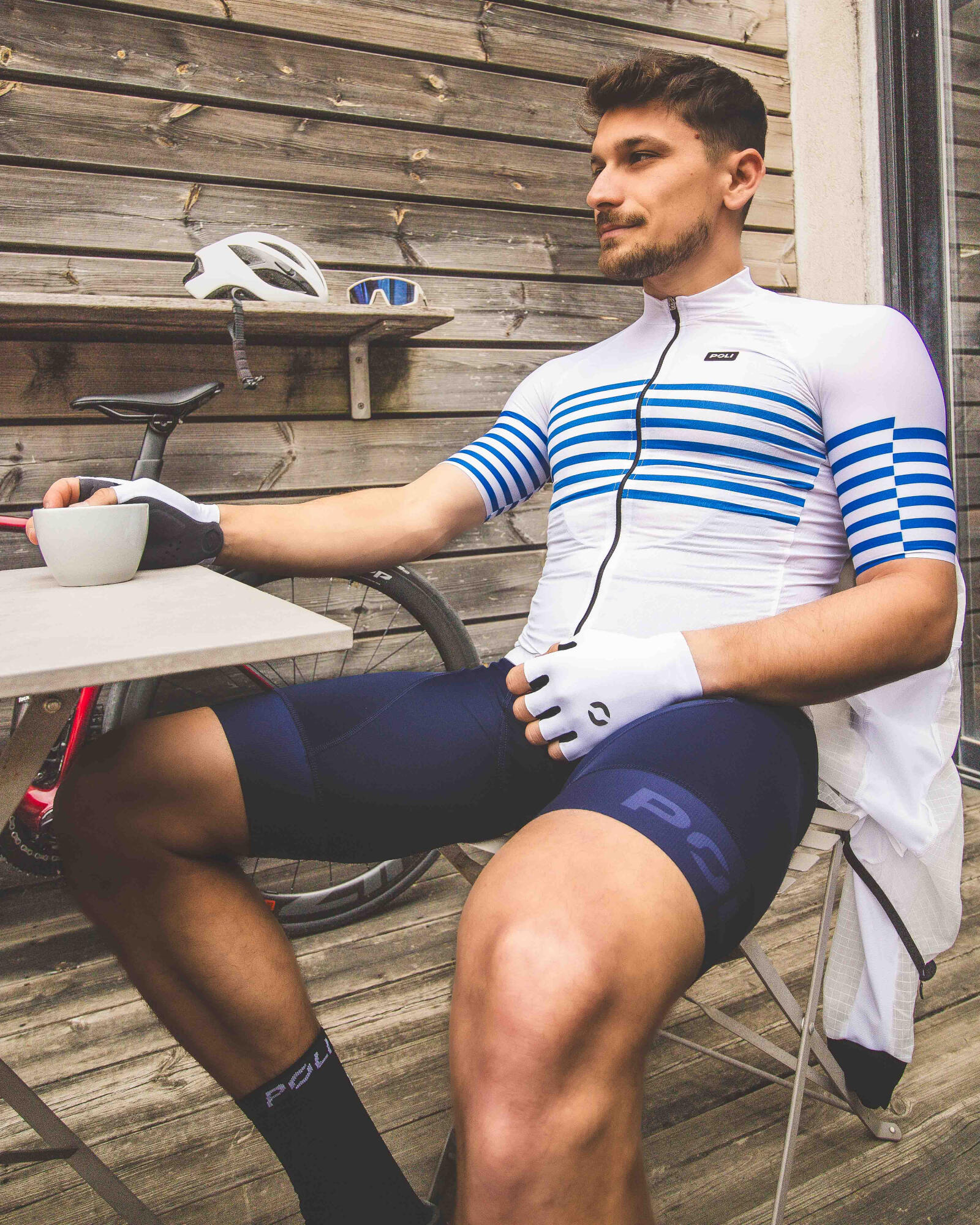 Maillot cyclisme ajusté unisexe - LINEA 2/6