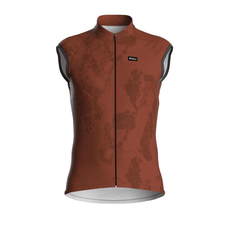 Maillot cyclisme sans manches unisexe - CARRARE