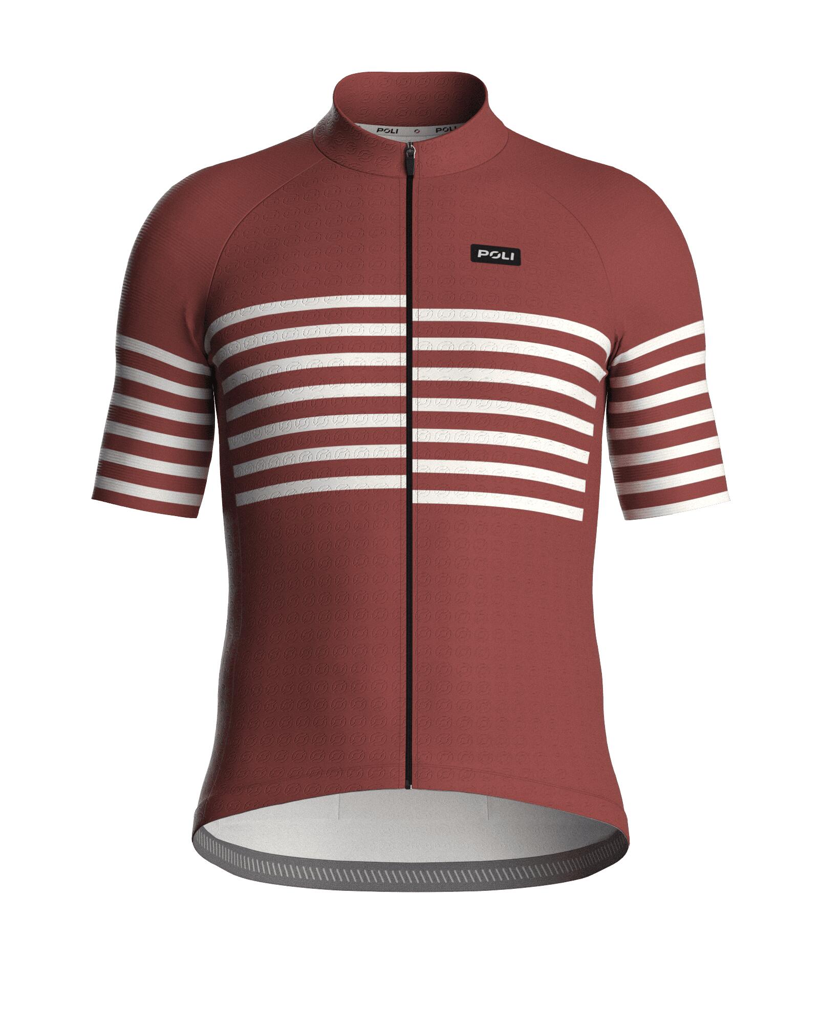 POLI Camisola de ciclismo ajustado unissexo – LINEA