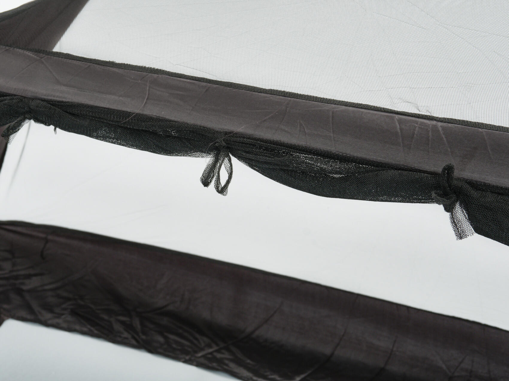 Deconet TENDA Tenda con zanzariera-100x200 cm-1 persona-Nero 6/7