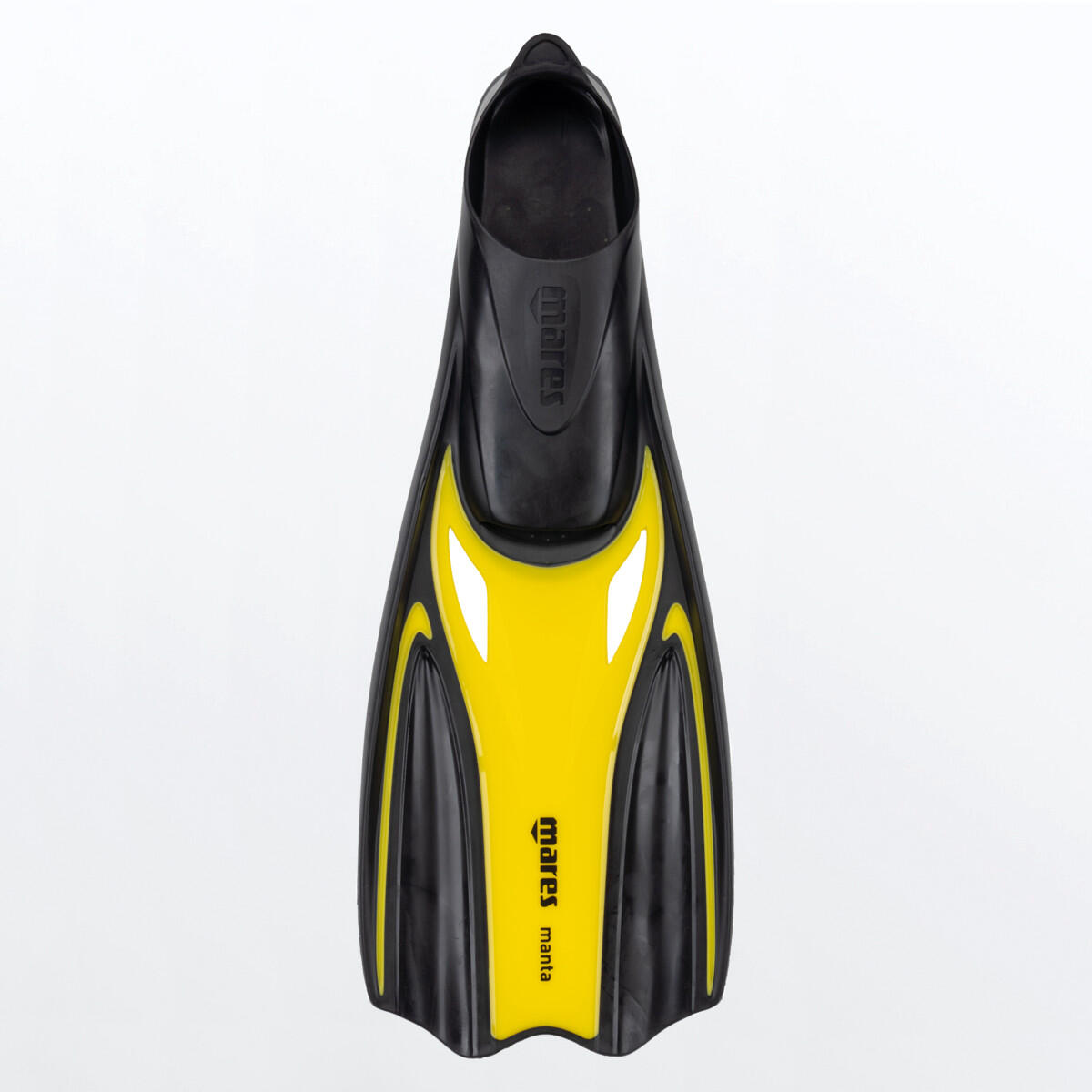 Pinne da snorkeling MANTA Jr. Yellow Reflex per bambini 2/7