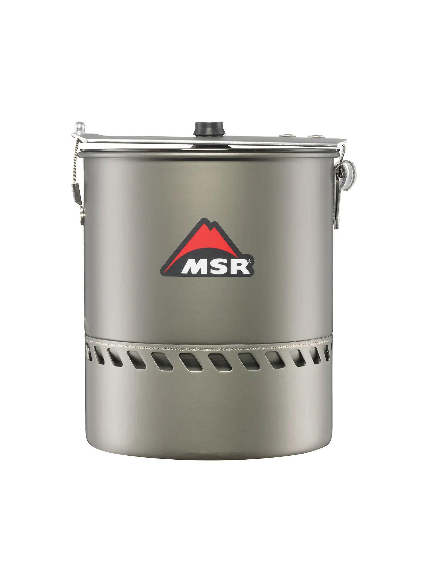 Réchaud MSR Reactor 1,7 L aluminium compact coupe‑vent ébullition ultra‑rapide 4/7