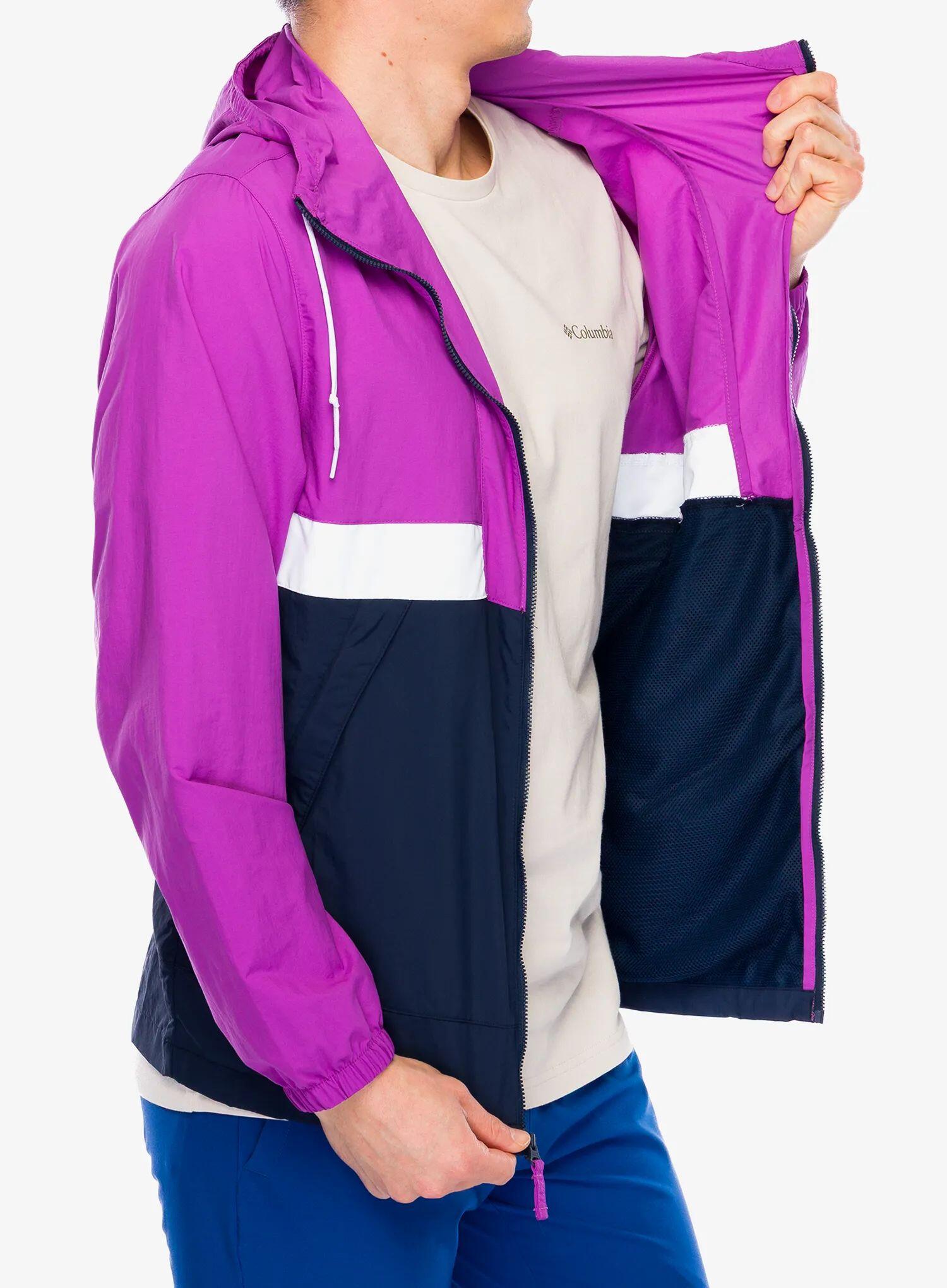 Kurtka przeciwwiatrowa męska Columbia Spire Valley Hooded Windbreaker 4/7