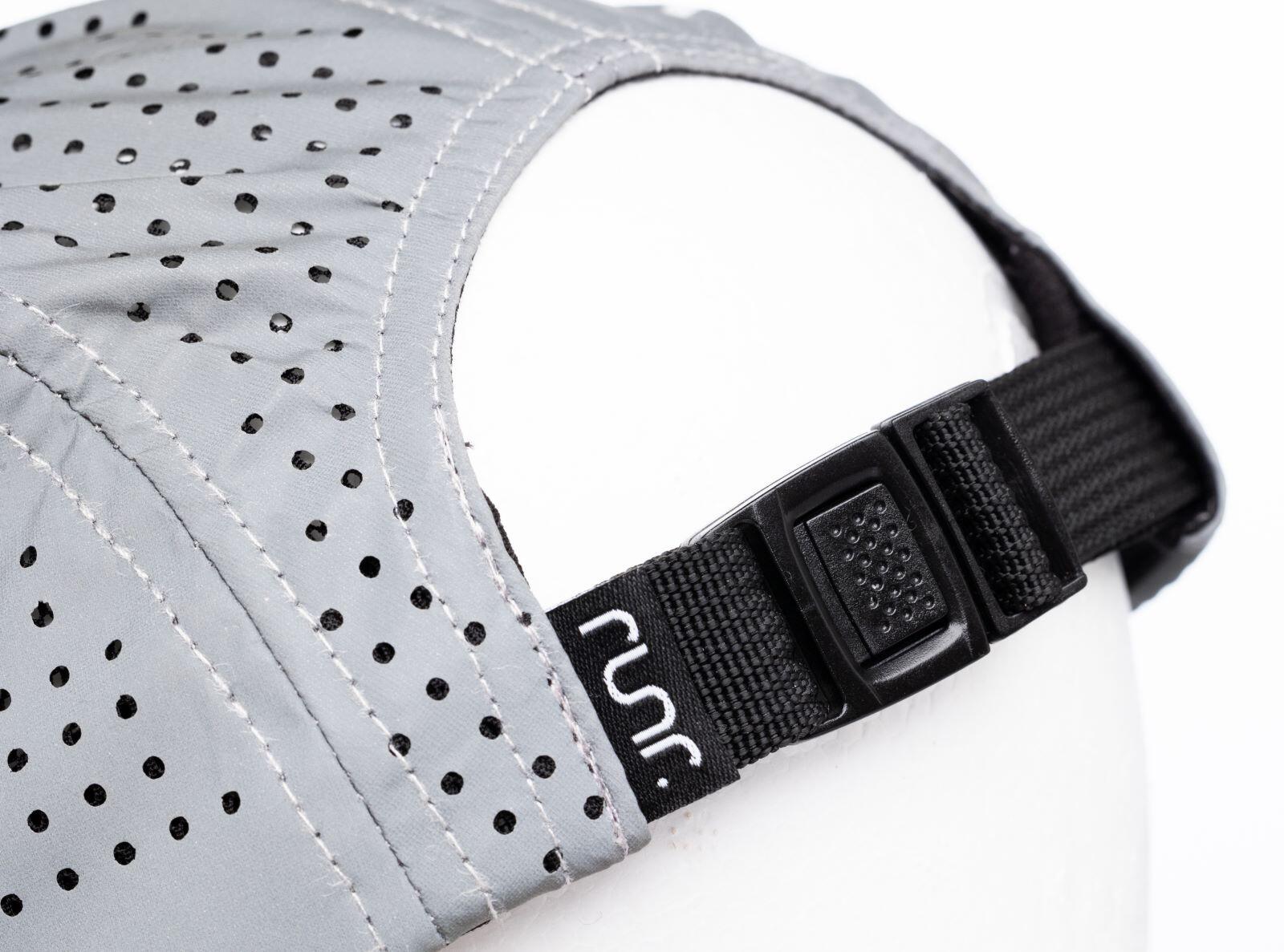 Runr Lumos Reflective Technical Running Hat 3/4