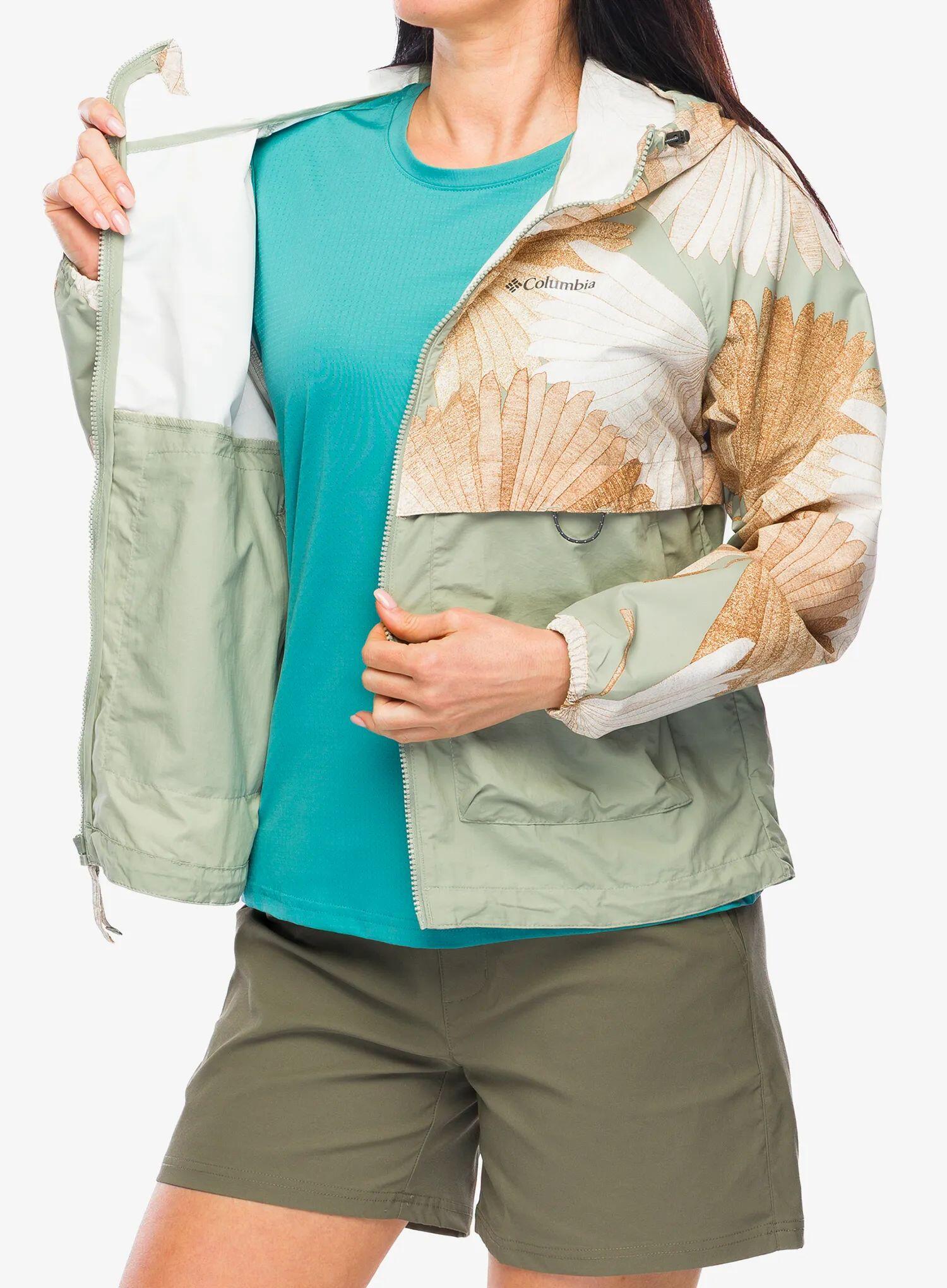 Kurtka przeciwwiatrowa damska Columbia Spire Valley Printed Windbreaker 6/7