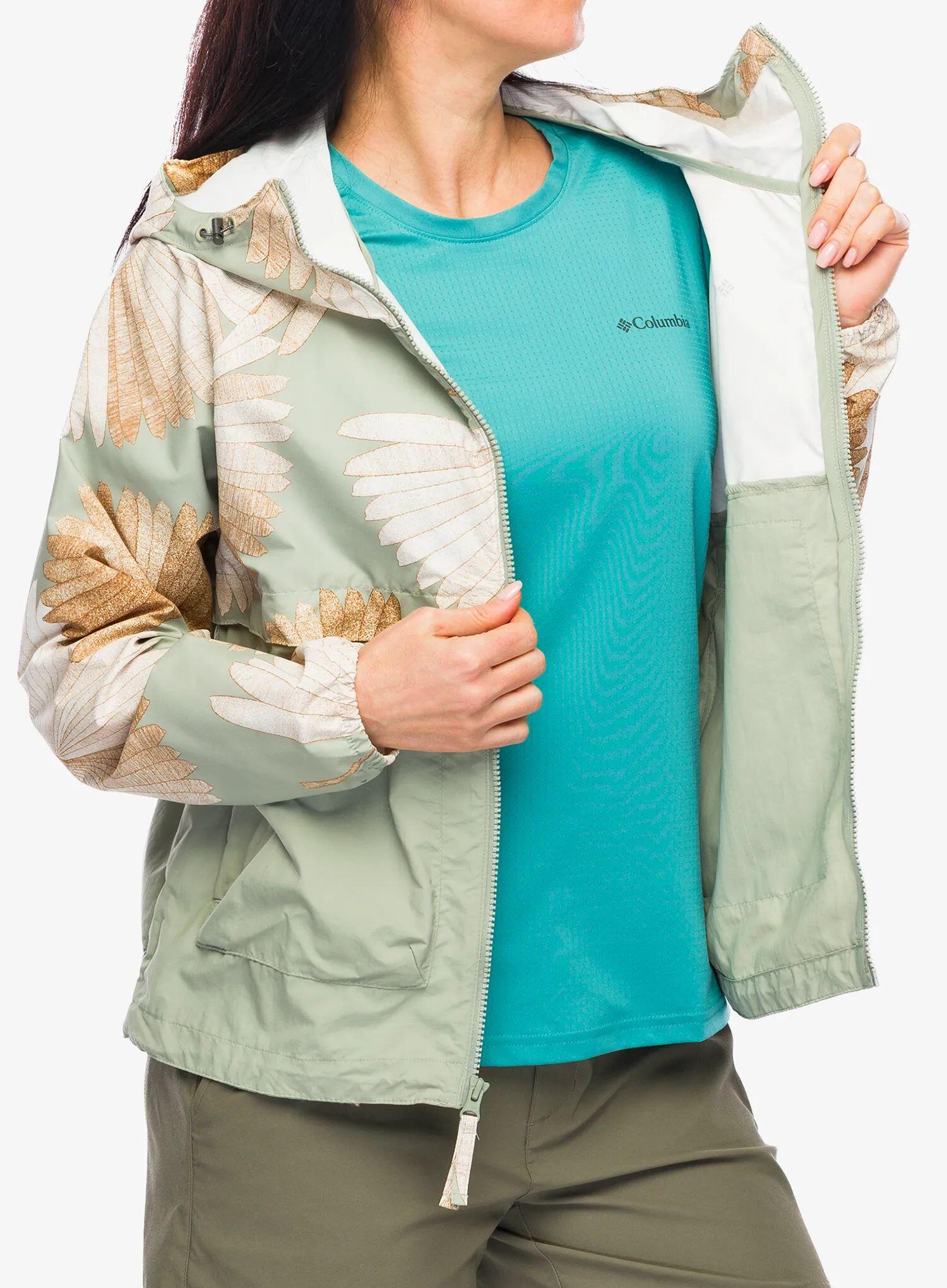 Kurtka przeciwwiatrowa damska Columbia Spire Valley Printed Windbreaker 4/7