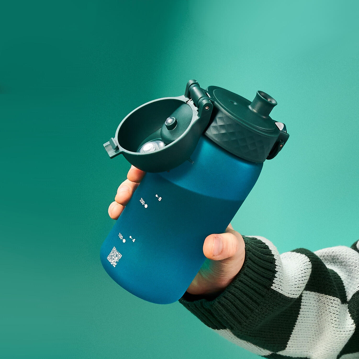 Bidon dziecięcy ION8 350ml z atestem PZH – szczelny, lekki, bez BPA 4/8