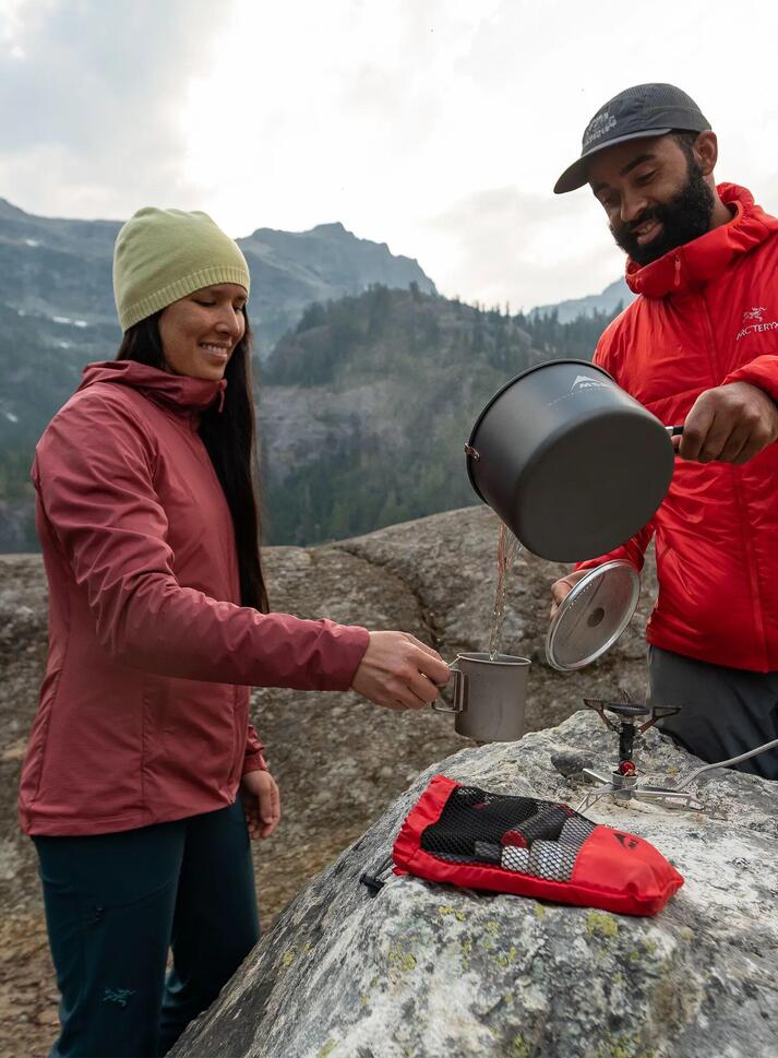 Zestaw do gotowania MSR PocketRocket Deluxe Stove Kit