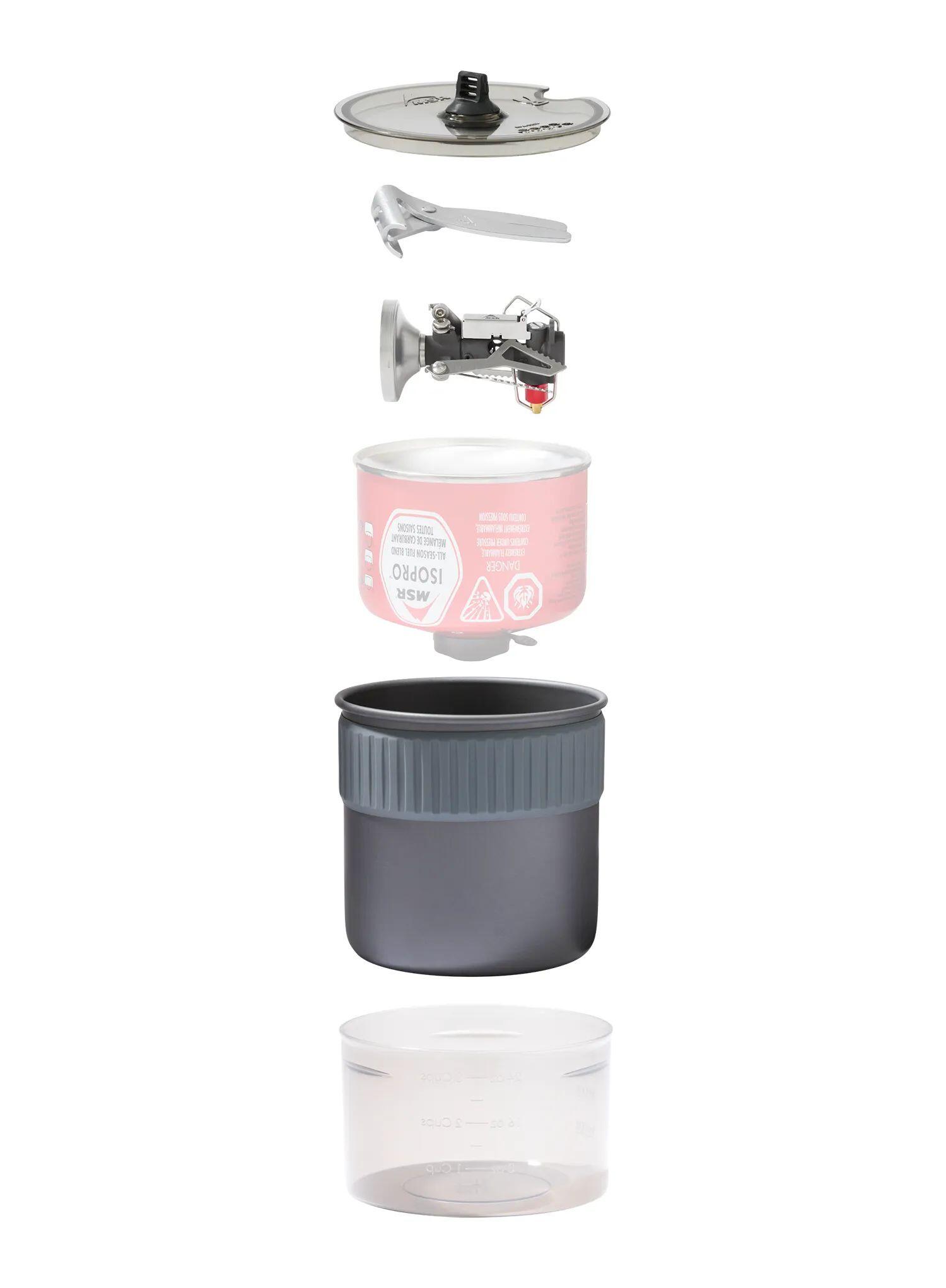 Set Da Cucina Campeggio Pocket Rocket Deluxe Kit 3/7