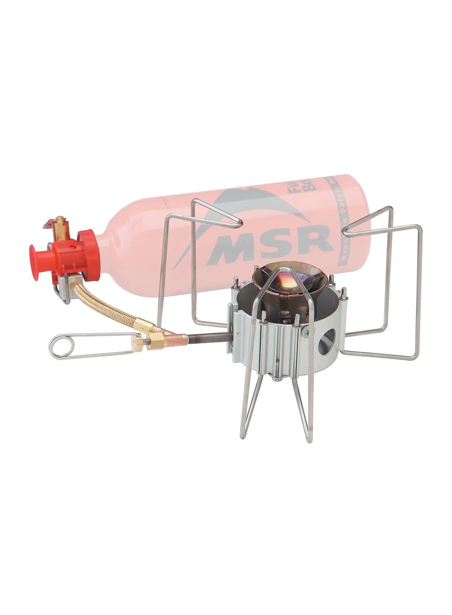 Réchaud MSR DragonFly multi‑carburants compact double valve 25,5 cm alu 2/7