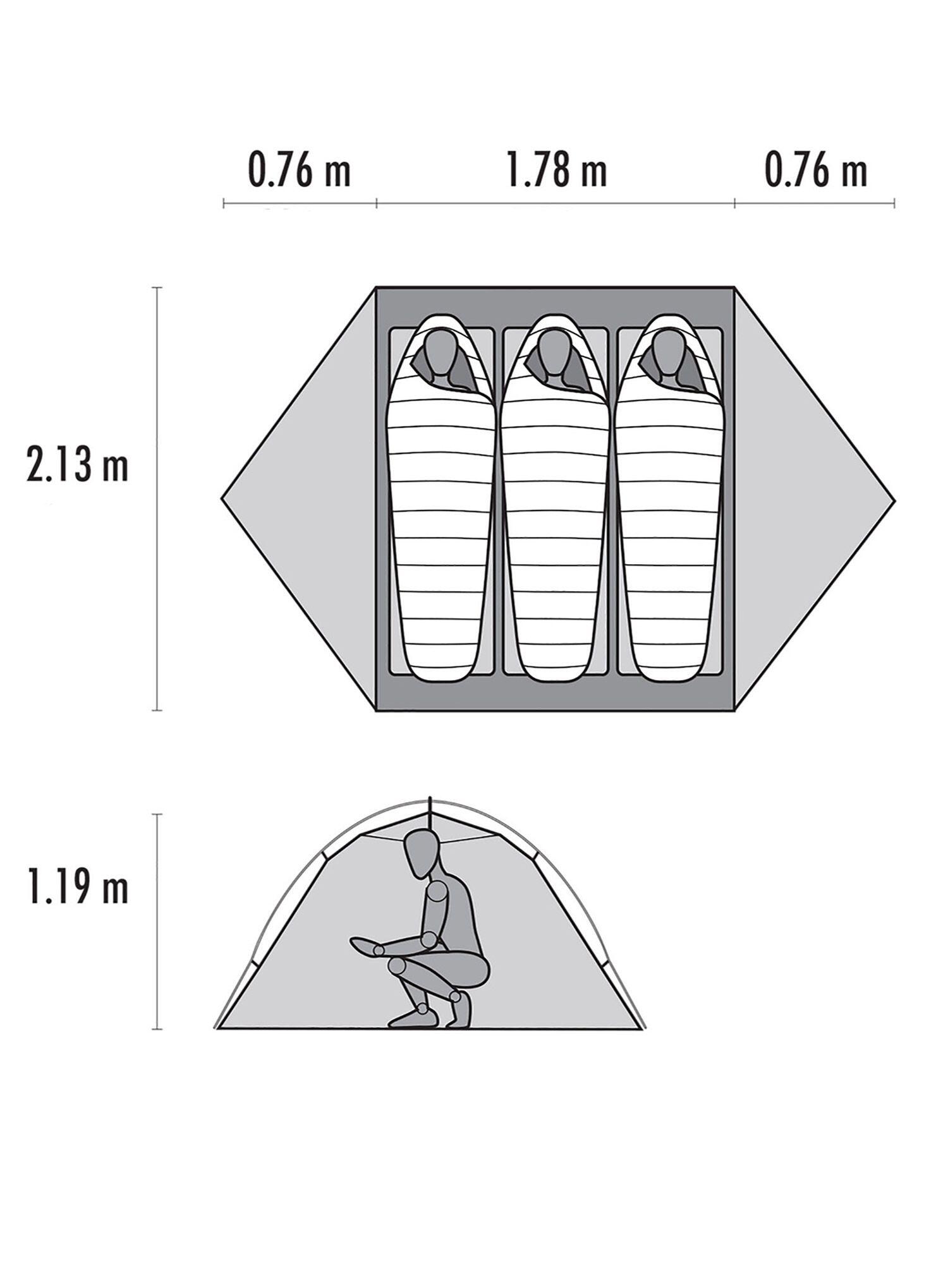 Namiot zimowy 3-osobowy MSR Access 3 2/7