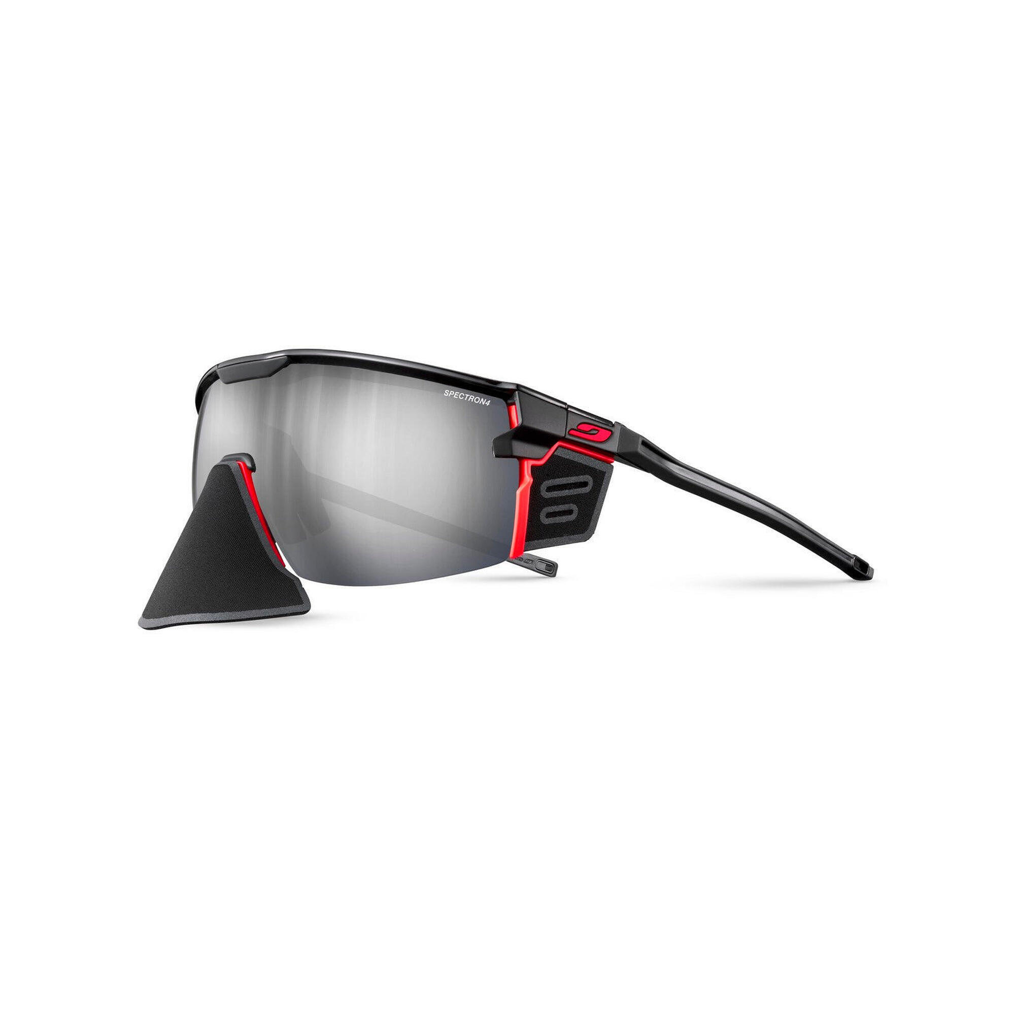 Julbo - Lunettes De Soleil Performantes Pour La Montagne-ultimate Cover Spectron - Lunettes De Soleil - Noir|orange|rouge - Taille Unique - Decathlon
