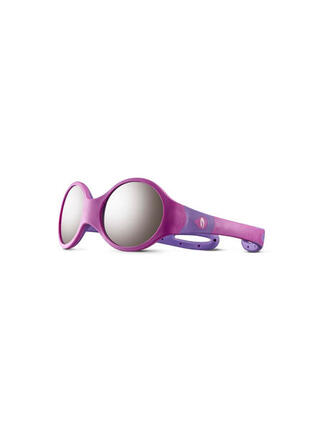 Julbo LOOP M SP4 Baby Sonnenbrille dark pink/violet, flexible hypoallergen