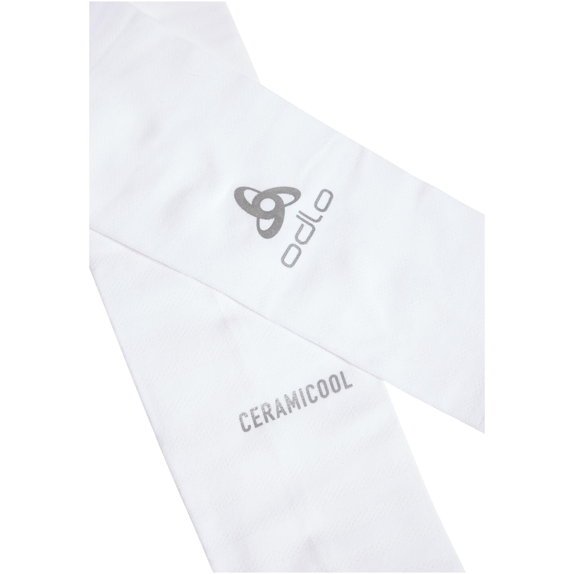 Paio di polsini Ceramicool Light Odlo White Unisex 4/4