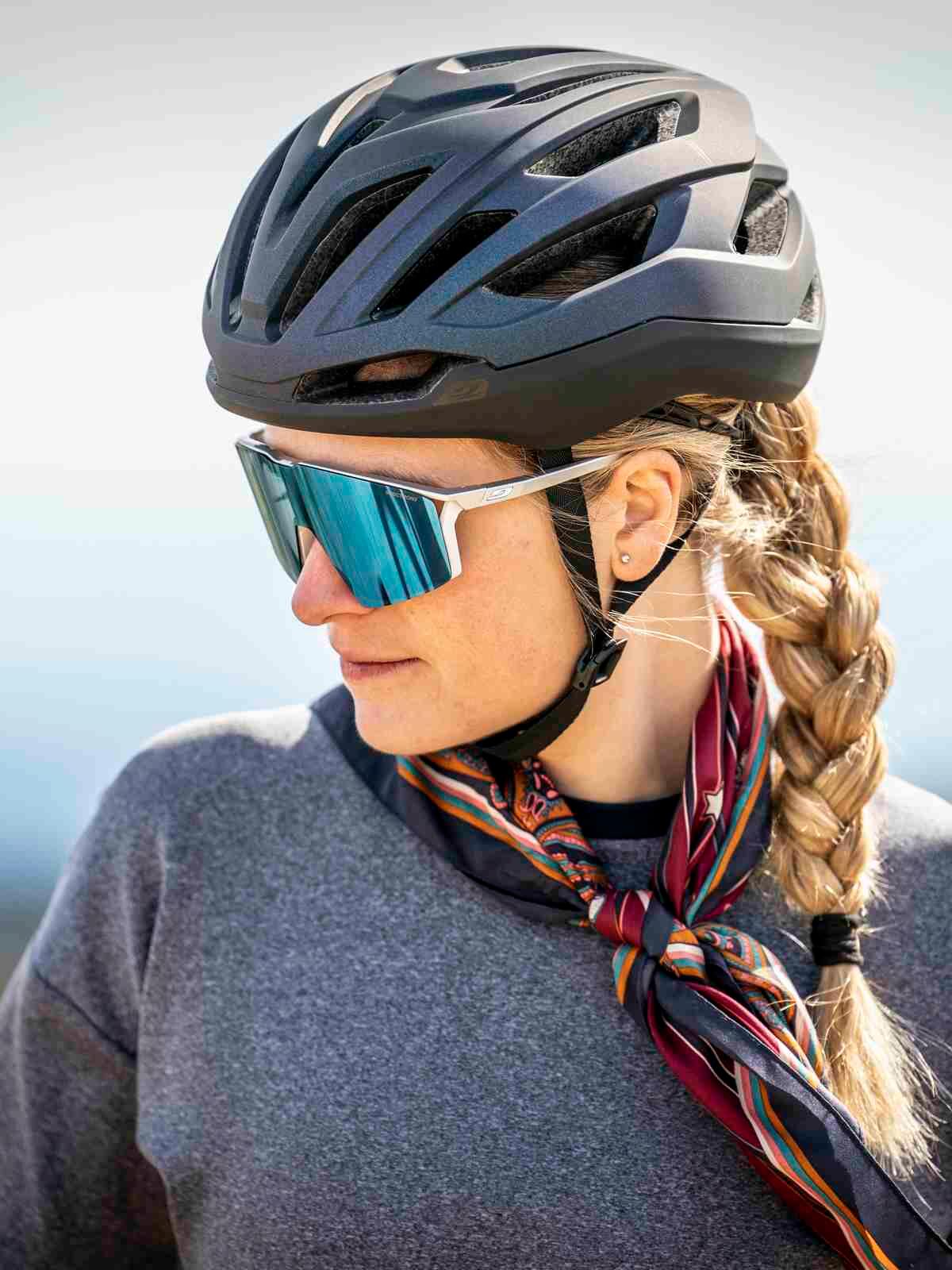 Kask rowerowy JULBO Fast Lane fioletowo czarny 2/7