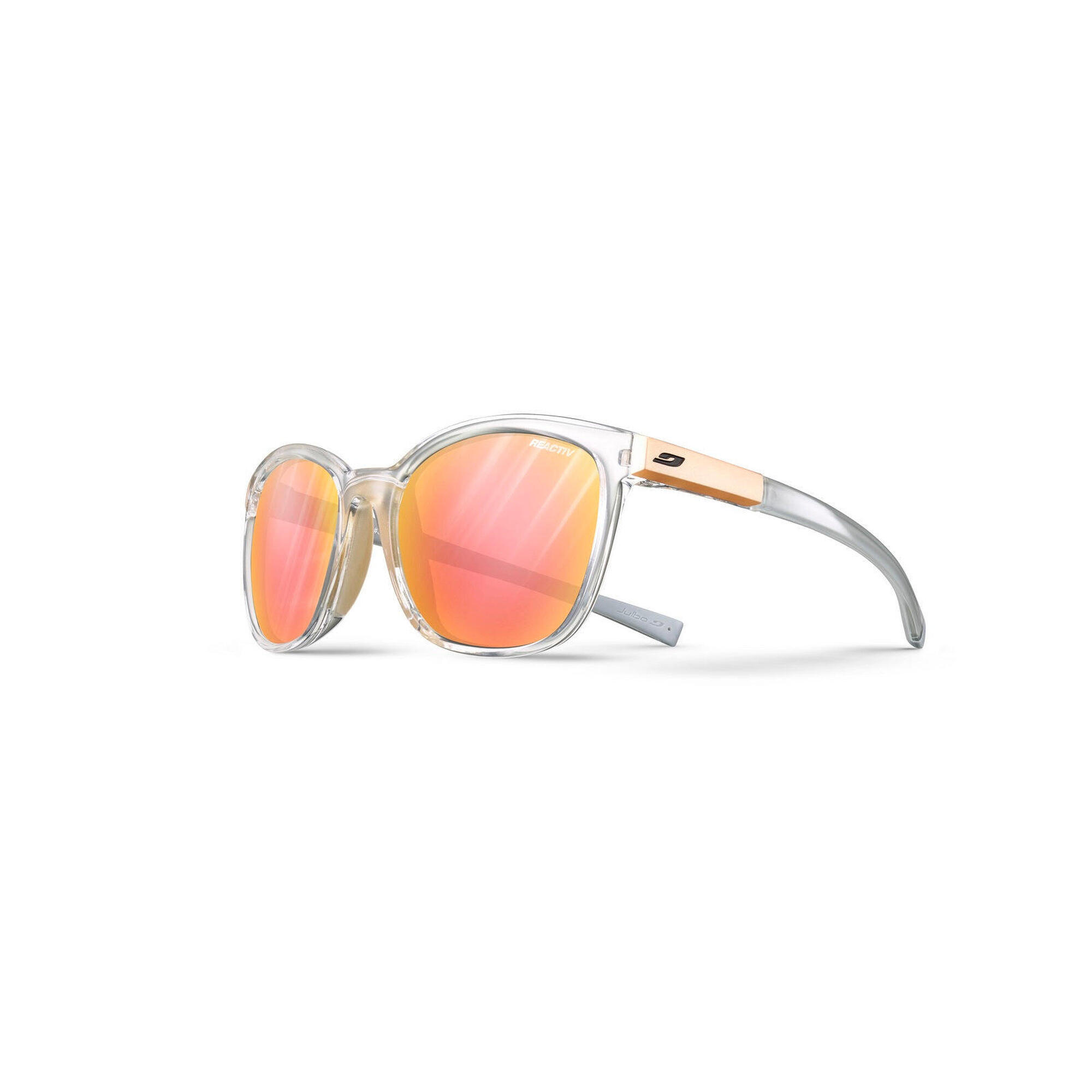 Julbo - Lunettes De Soleil Femme Polyvalentes-spark Reactiv - Lunettes De Soleil - Gris|incolore - No Size - Decathlon