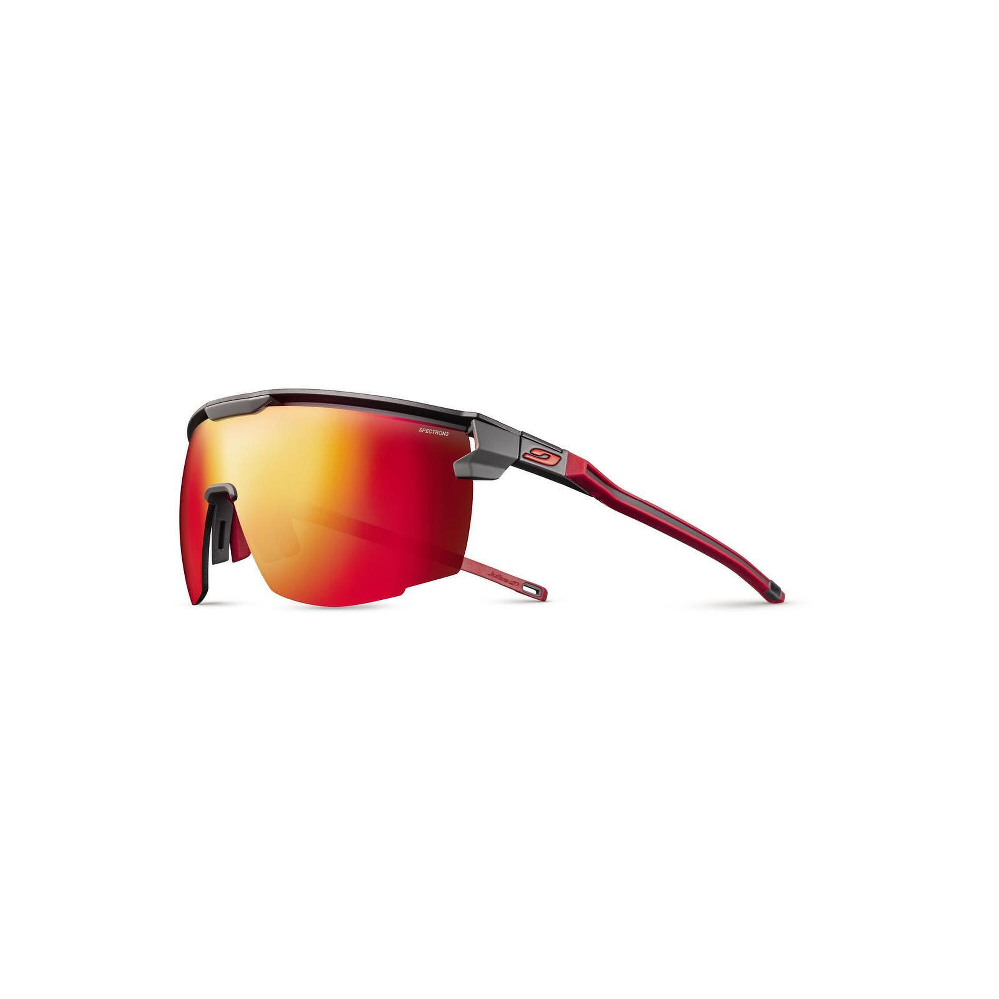 Julbo - Lunettes De Soleil Performantes Pour Le Sport-ultimate Spectron - Lunettes De Soleil - Noir|rouge - Taille Unique - Decathlon