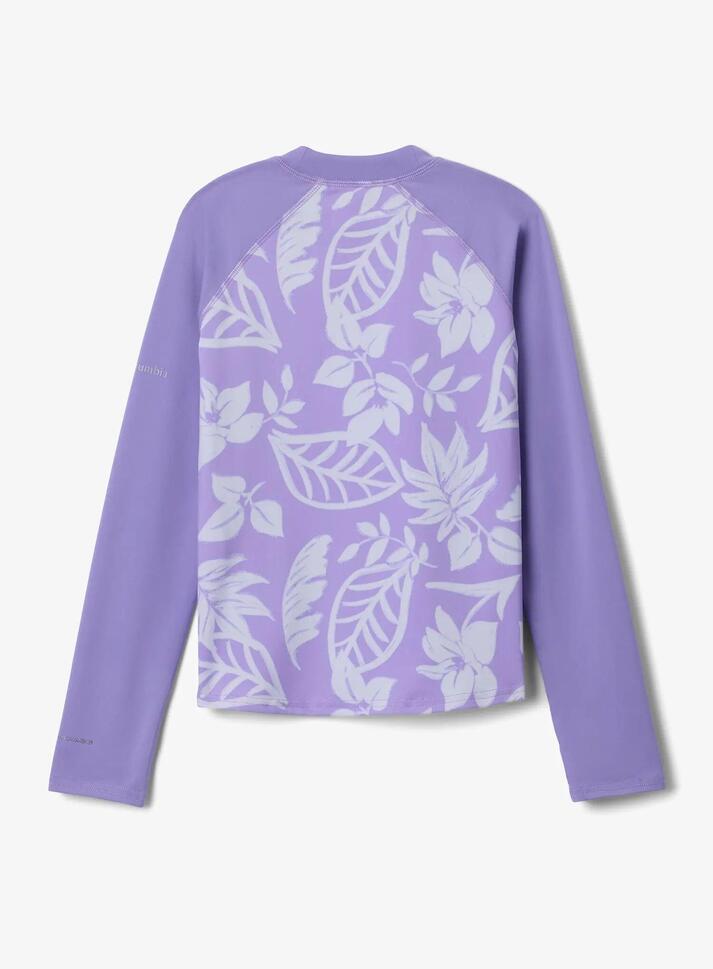 Bluza dziewczęca Columbia Sandy Shores Printed LS Sunguard
