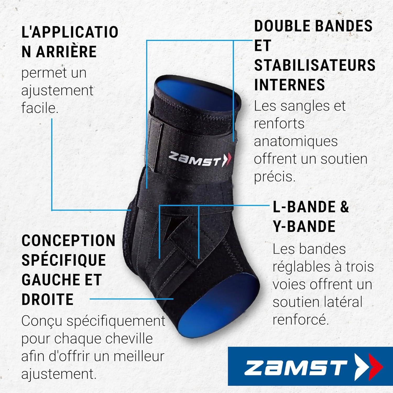 Ortéza na kotník Zamst A1 Ankle pravá 3/6