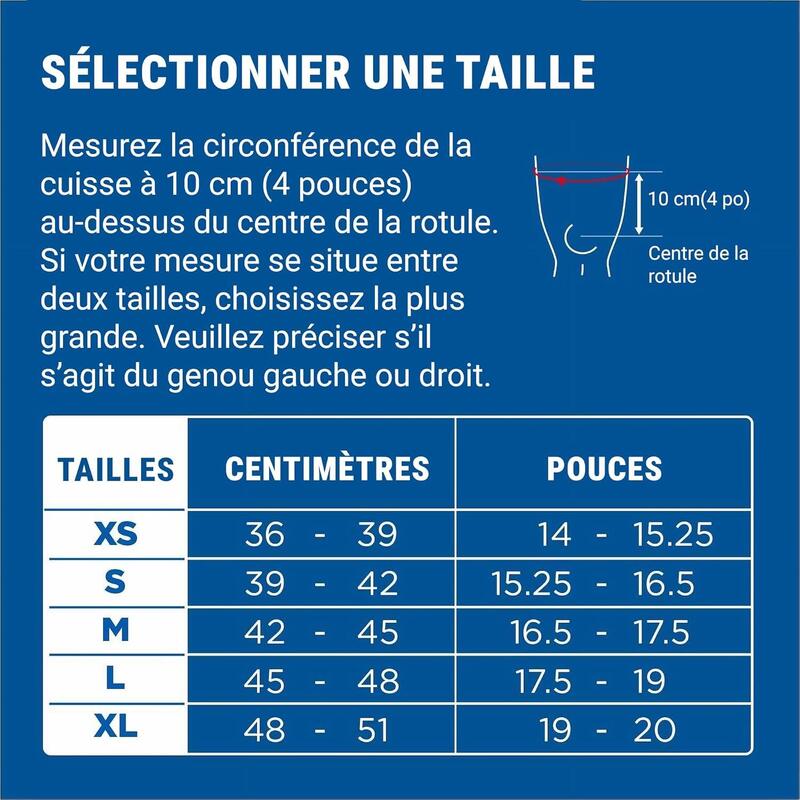 Zamst RK-1 Plus Genouillère Spécial Running – TFL – Droit, Taille M