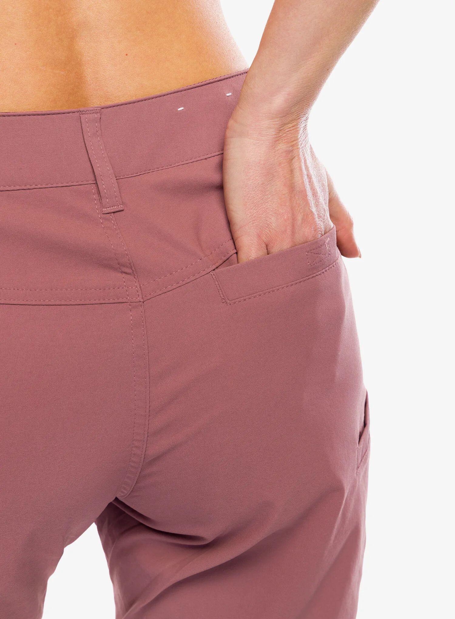 Short Columbia Leslie Falls Femme rosa léger et respirant 7/7