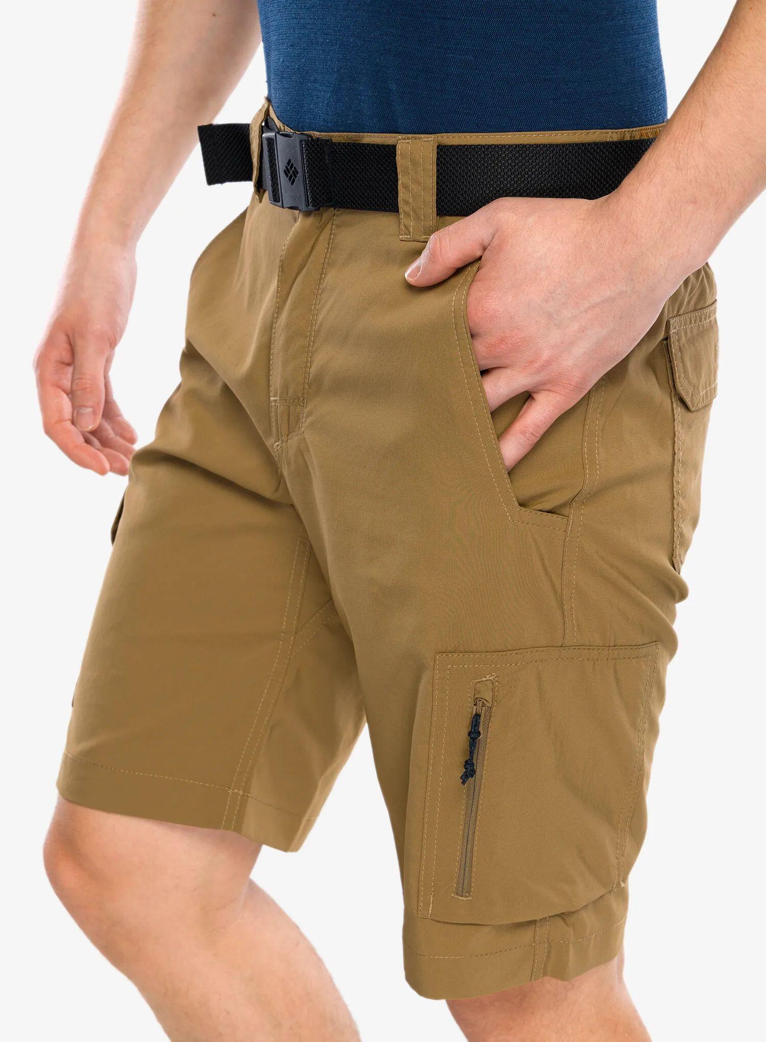 Short de Randonnée Homme Columbia "Silver Ridge™ Utility Cargo Short" Camel 48 6/7