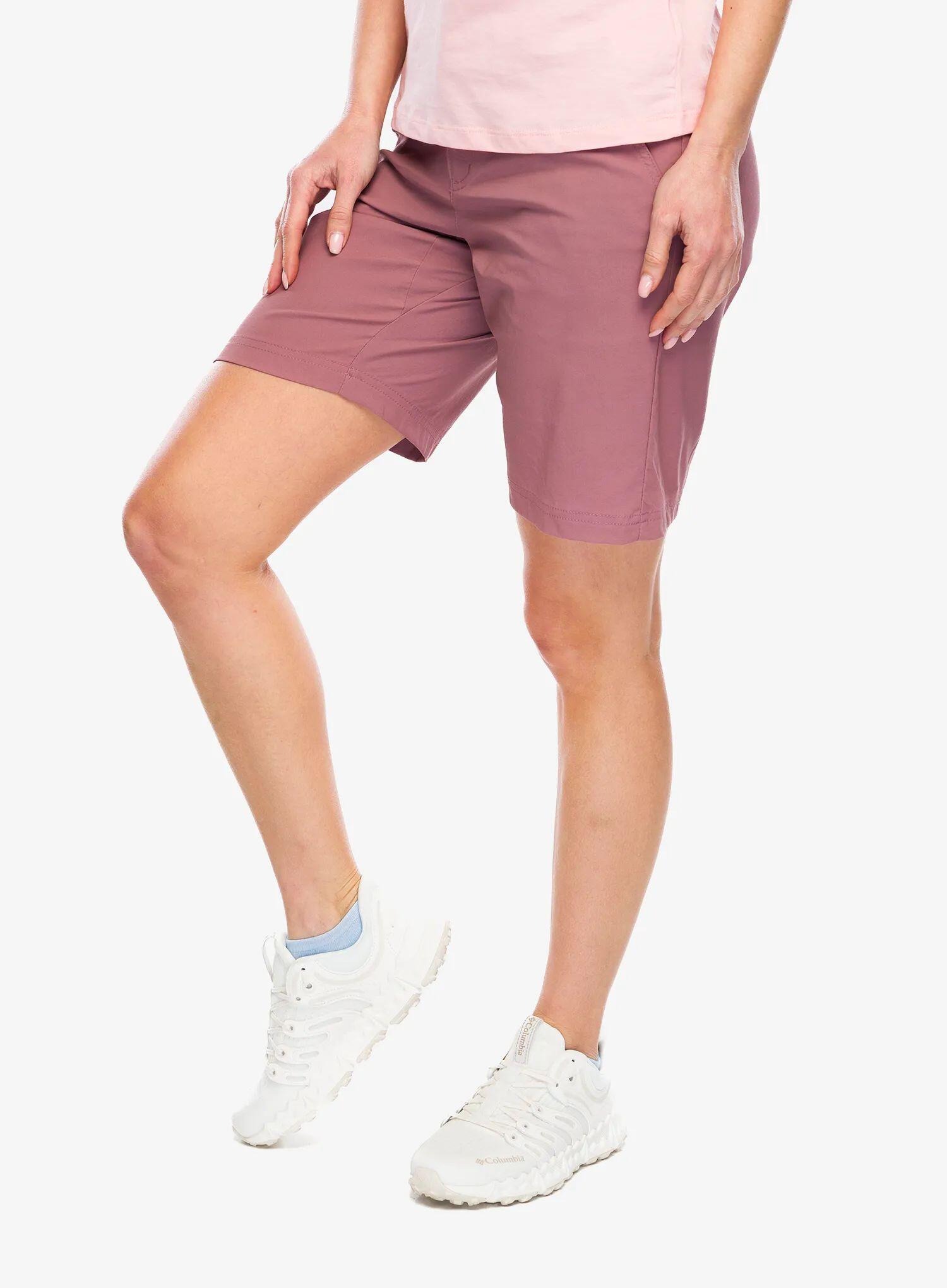 Short Columbia Leslie Falls Femme rosa léger et respirant 3/7
