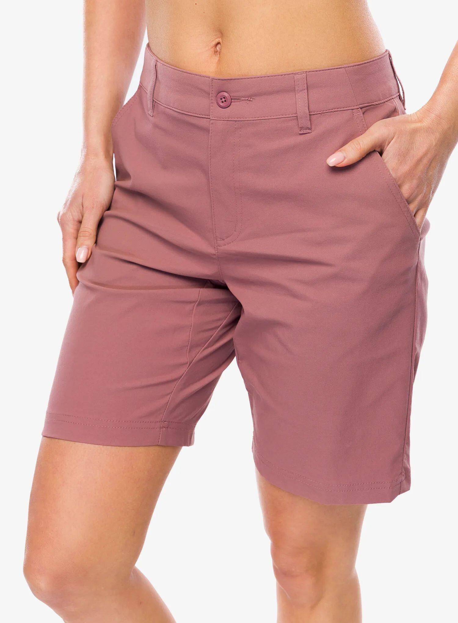 Short Columbia Leslie Falls Femme rosa léger et respirant 5/7