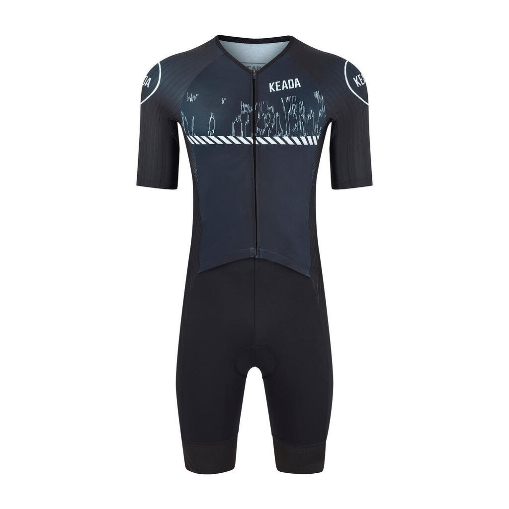 Mens Sleeved Trisuit - Signal Two
