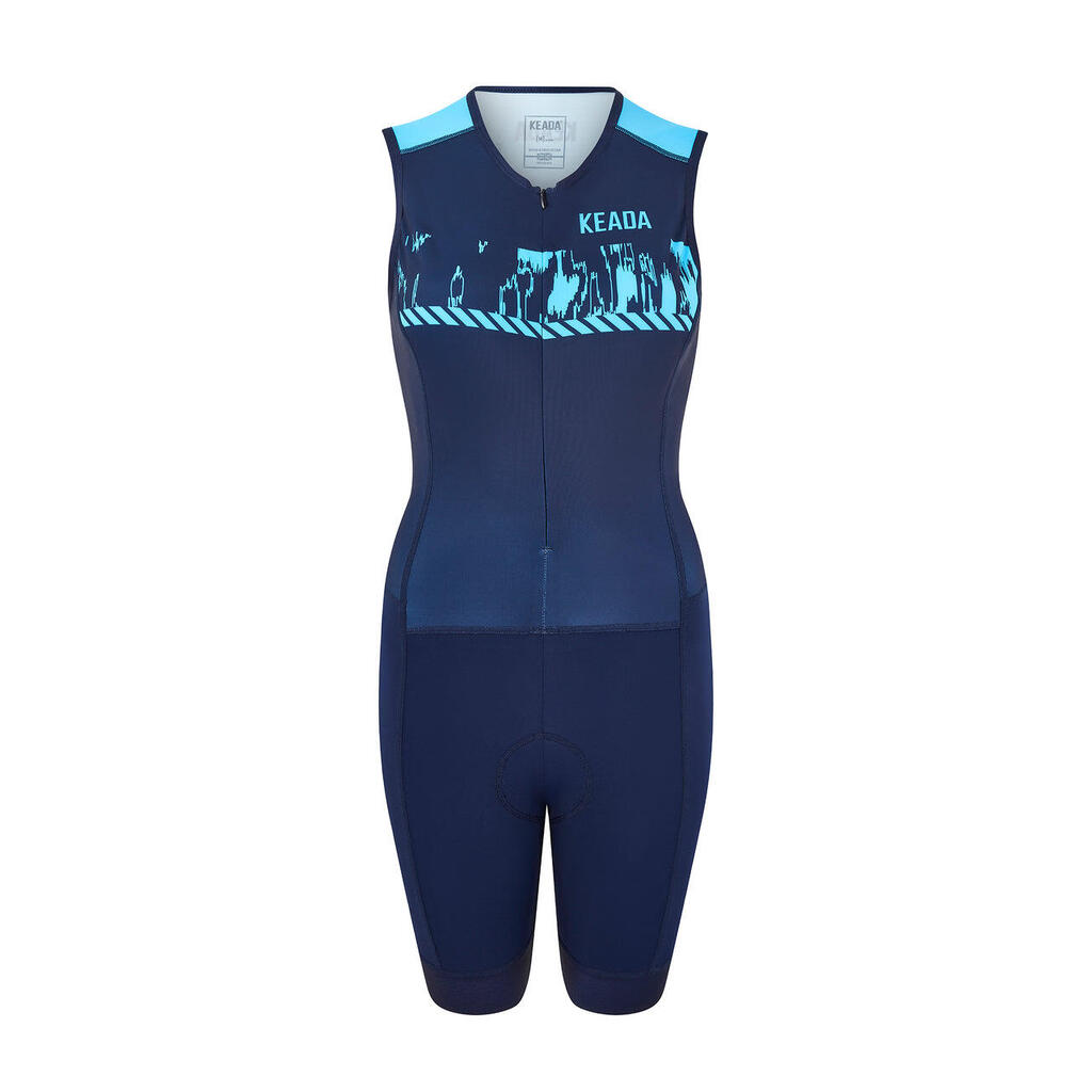 Womens Sleeveless Trisuit - Signal Three