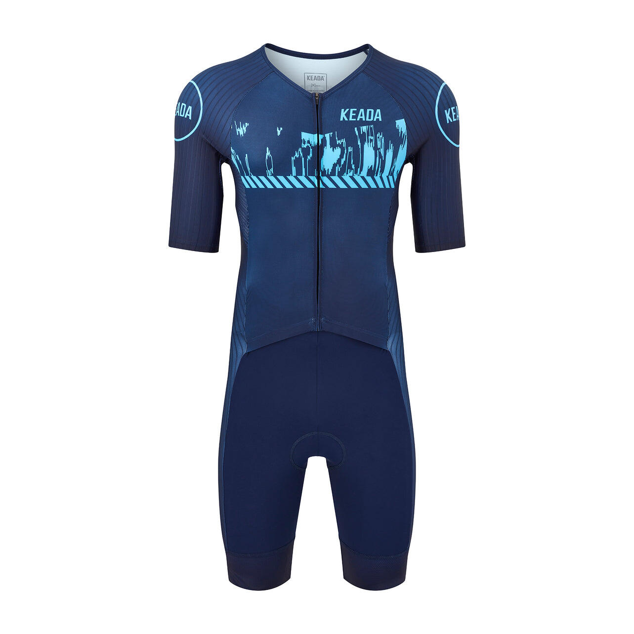 KEADA SPORTS Pánský triatlonový oblek s rukávy - Signal Four