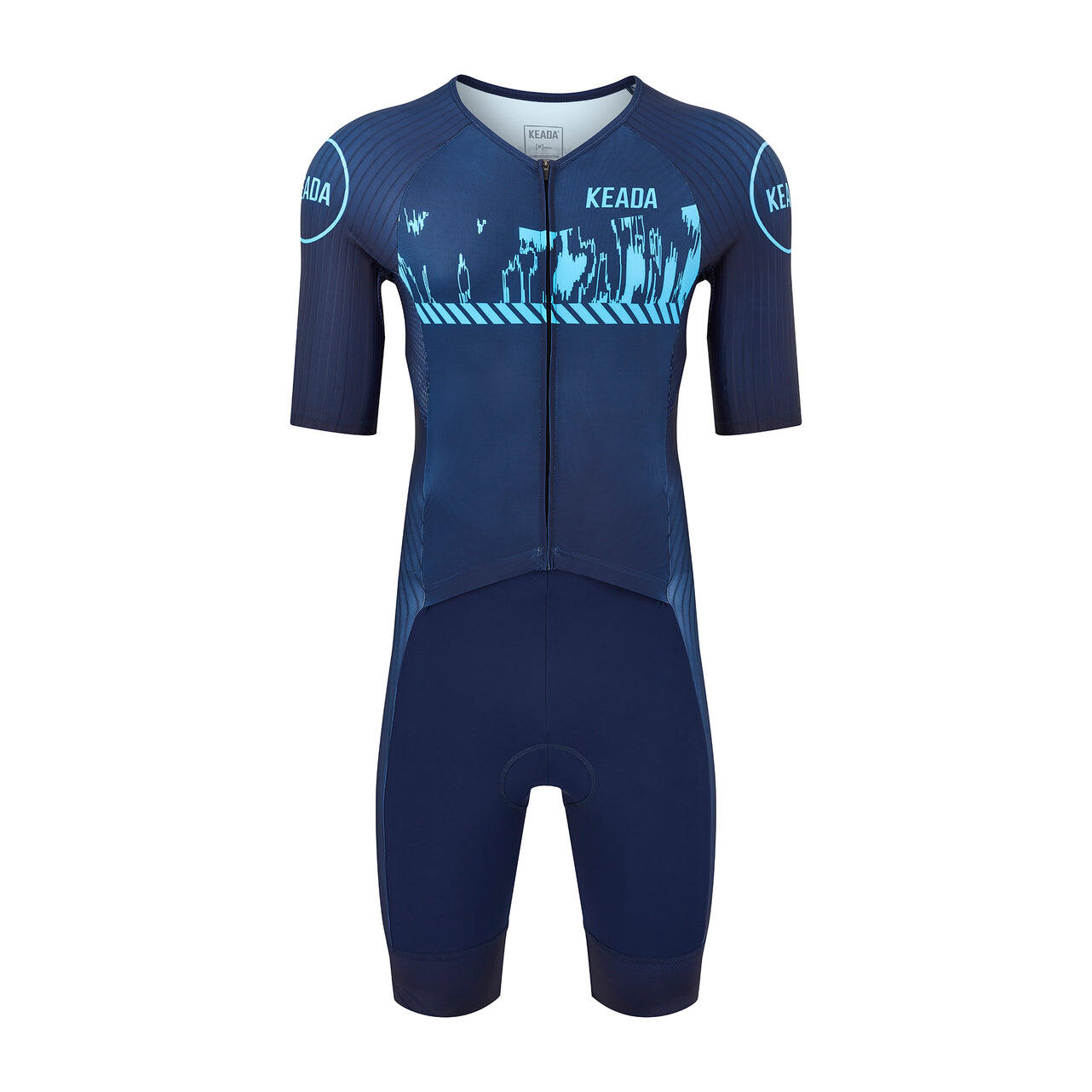 KEADA SPORTS Mens Sleeved Trisuit - Signal One