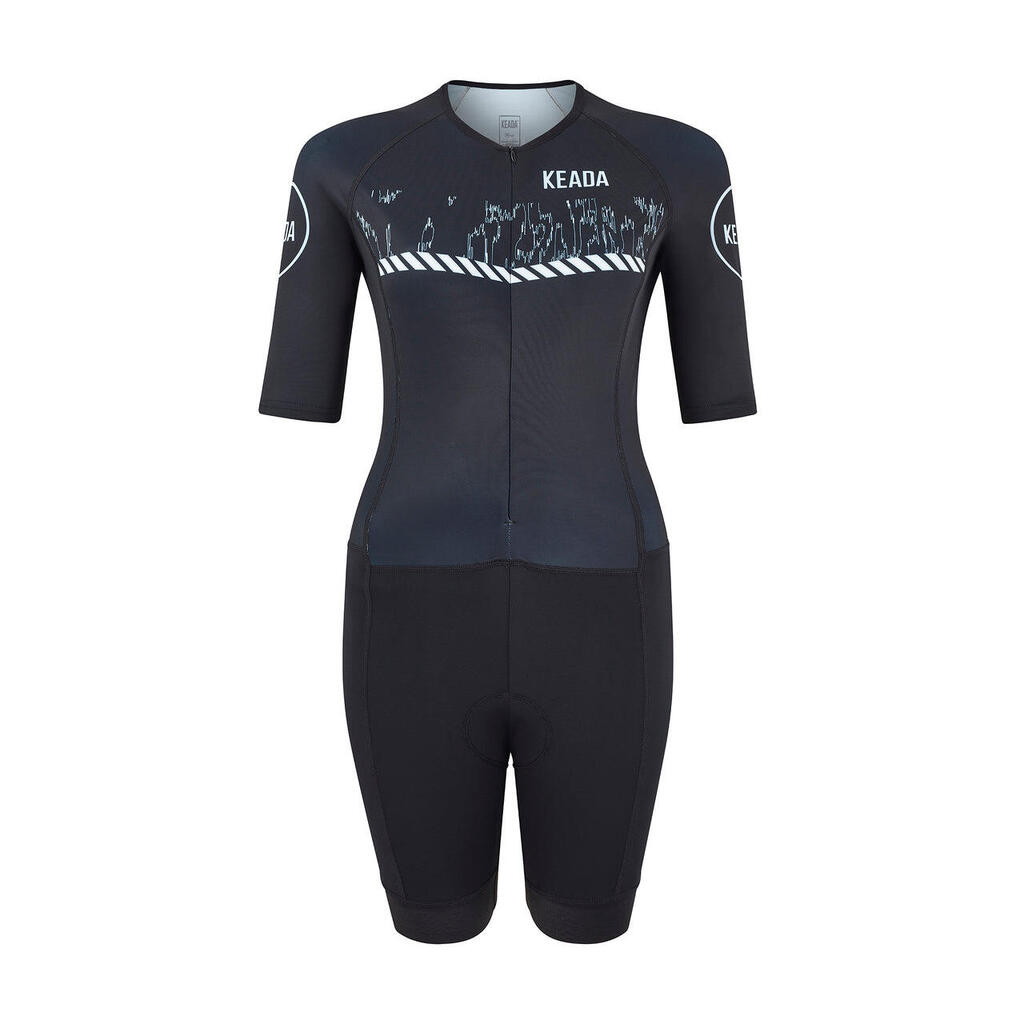 Womens Sleeved Trisuit - Signal Two