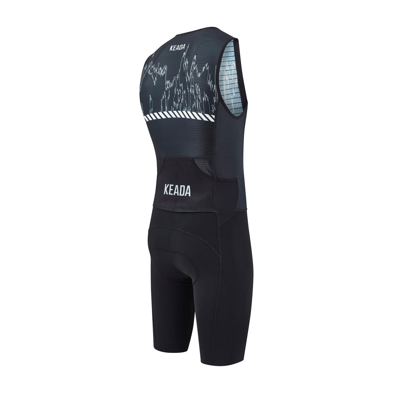 Heren Mouwloze Trisuit - Signal One 2/4