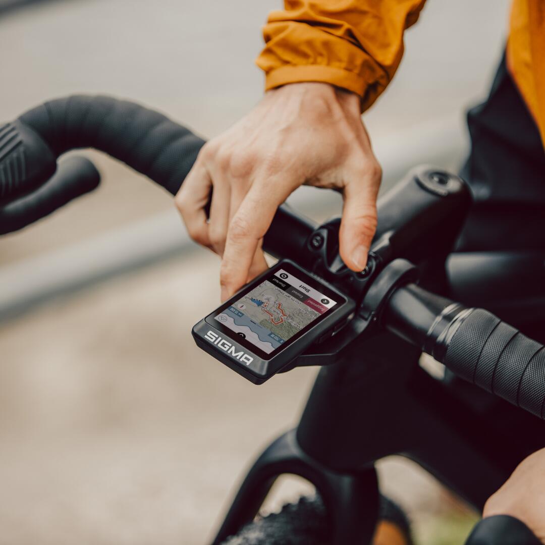 GPS-FAHRRADCOMPUTER ROX 12.1 EVO SCHWARZ 5/8