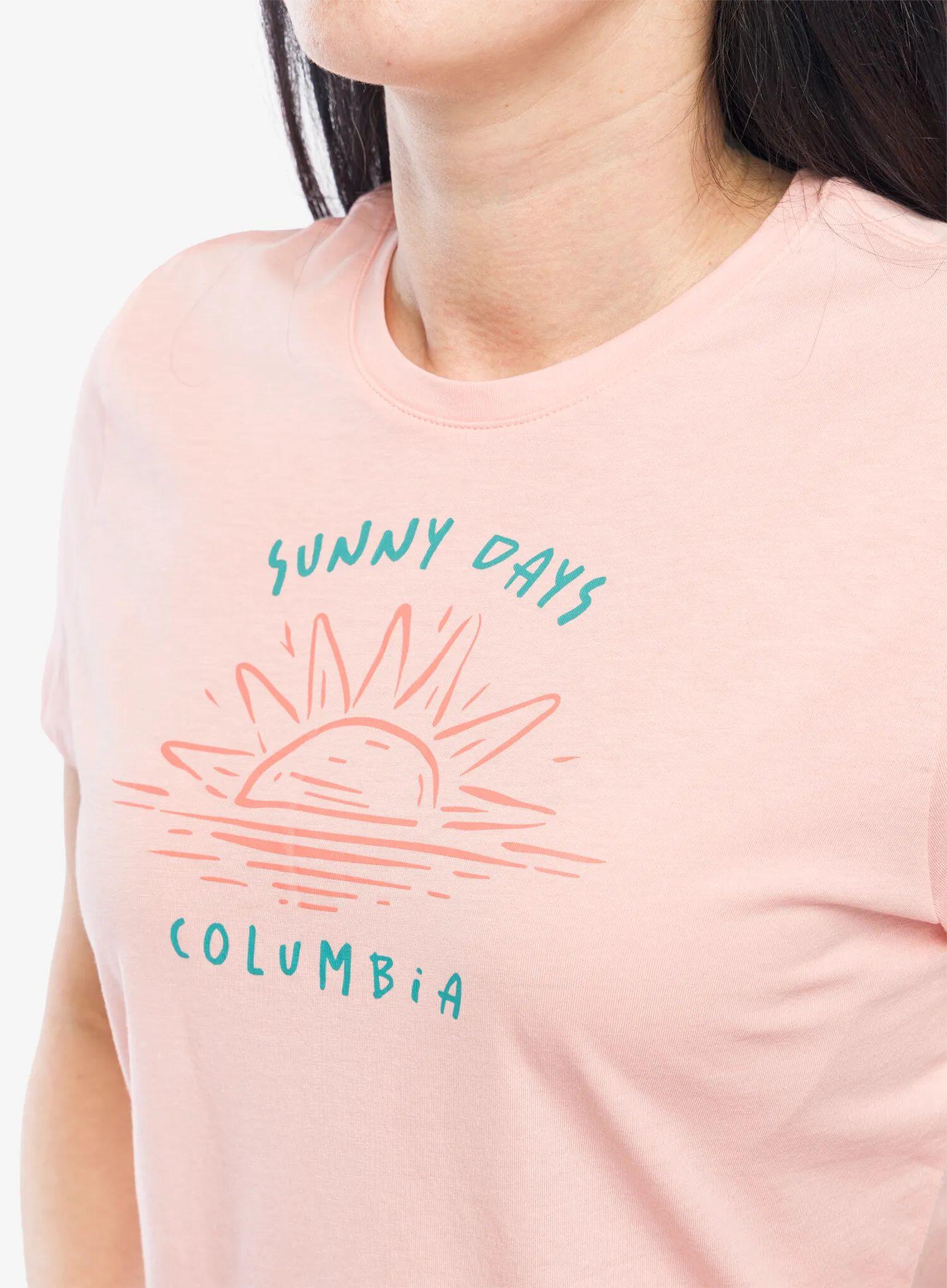 Koszulka z nadrukiem damska Columbia Ruby Springs Graphic Fitted 5/6