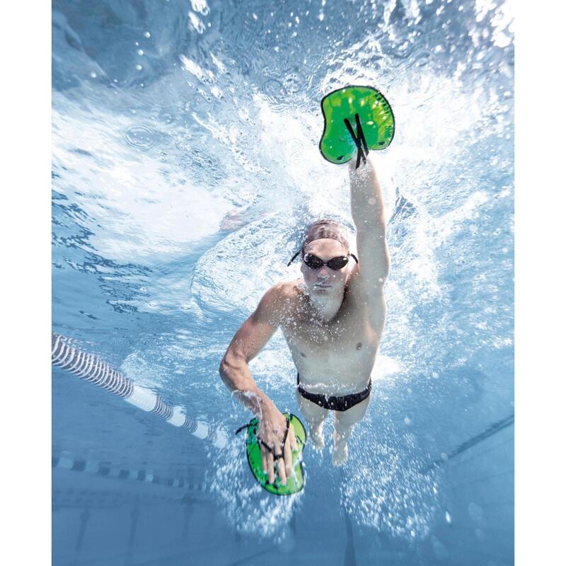 Arena Handpaddle Vortex Evolution Zilver