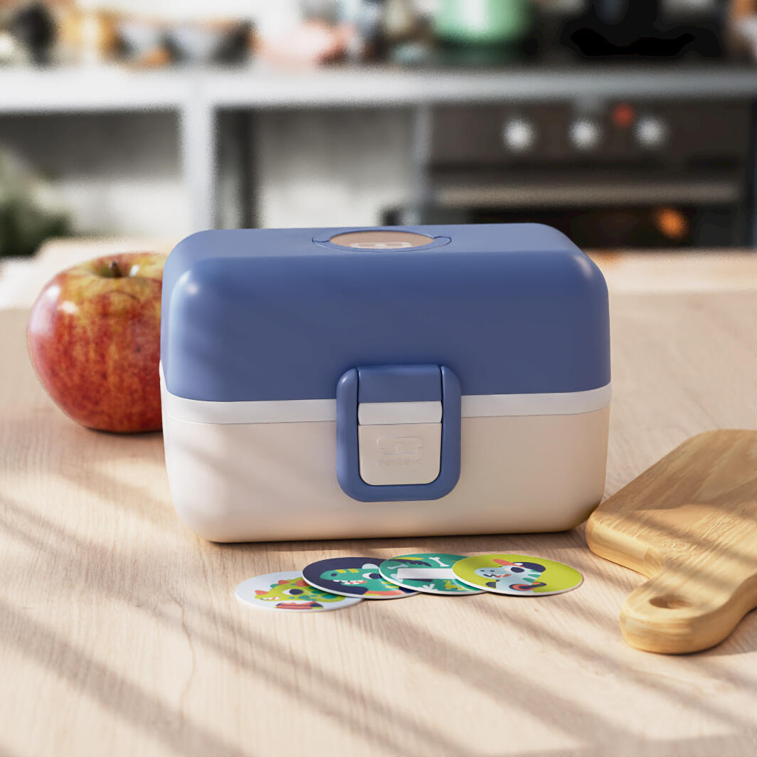 Fiambrera compartimentos 800ml |Niños|Escuela, picnic|Tresor 5/5