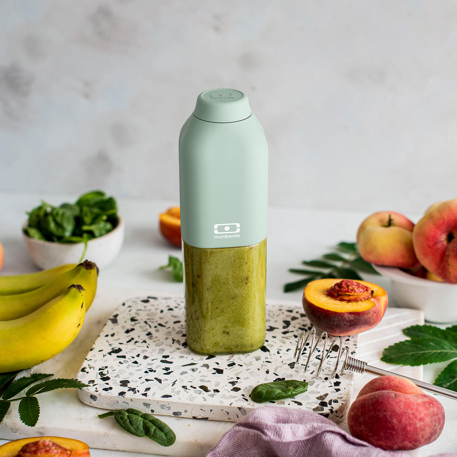 Bouteille d'eau réutilisable 500ml|Adulte|Bureau, pique-nique|Positive M 5/5